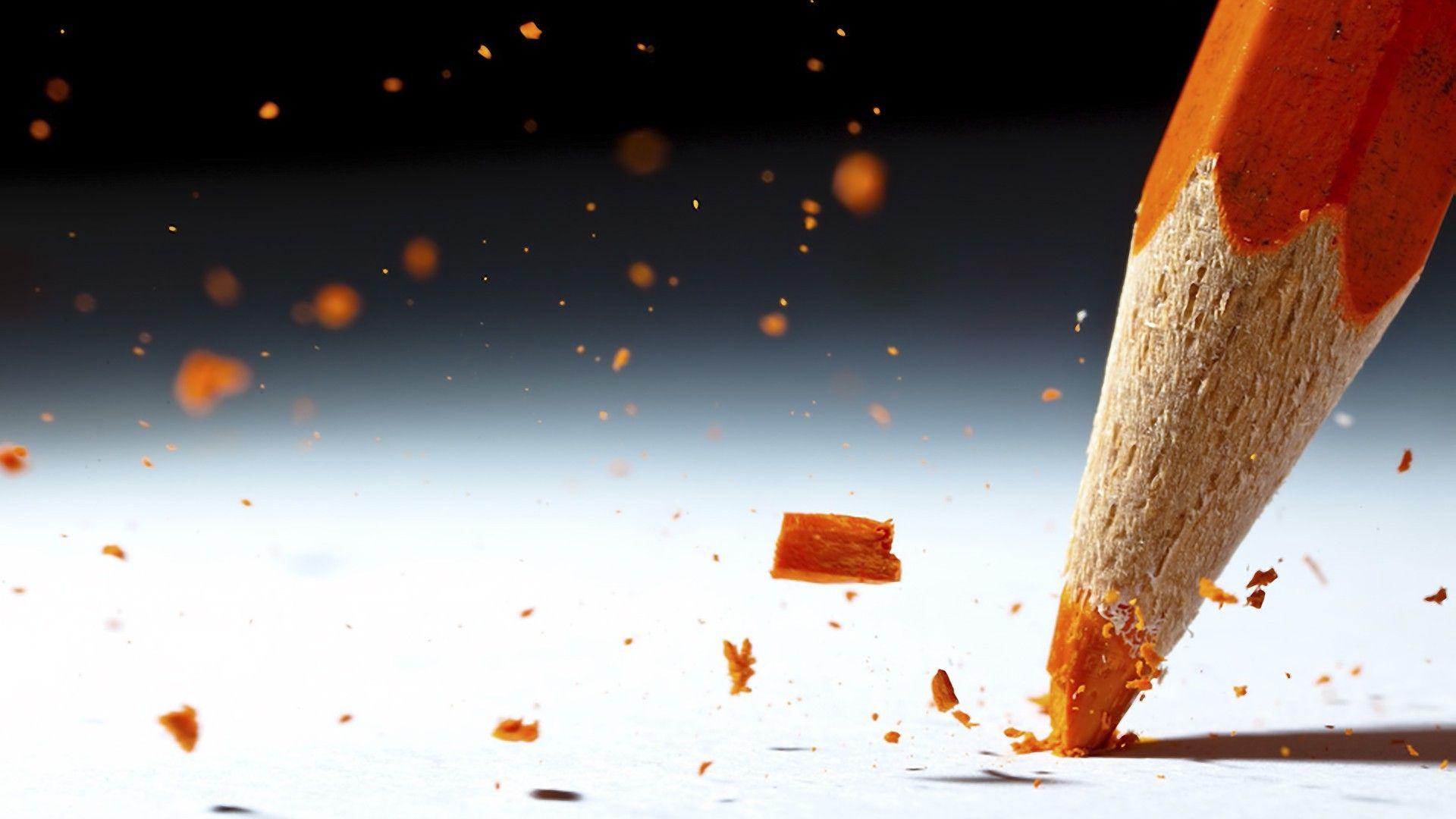 1920x1080 macro, depth of field, cracking, pencils wallpaper