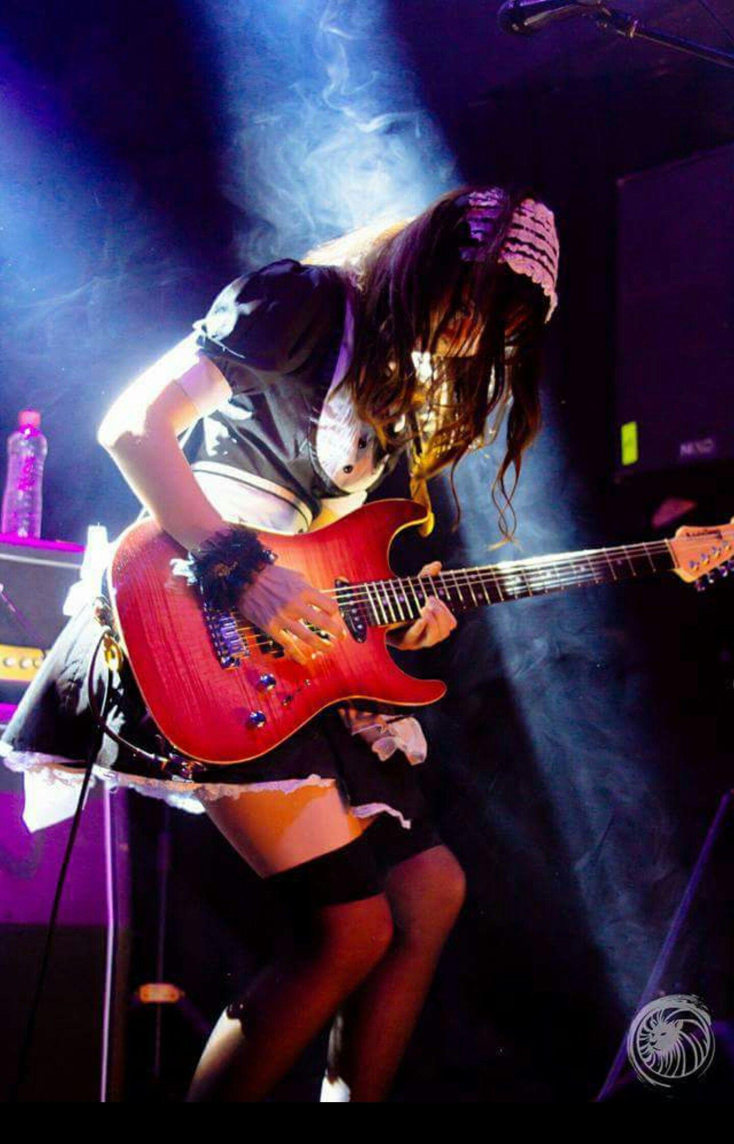 1439x2241 Band Maid. Japanese girl band, Female guitarist, Girl bands