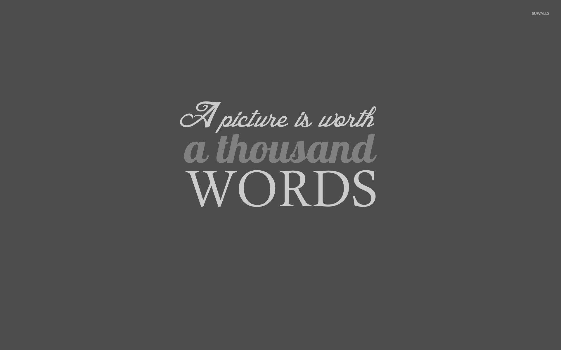 1920x1200 A picture is worth a thousand words [2] wallpaper