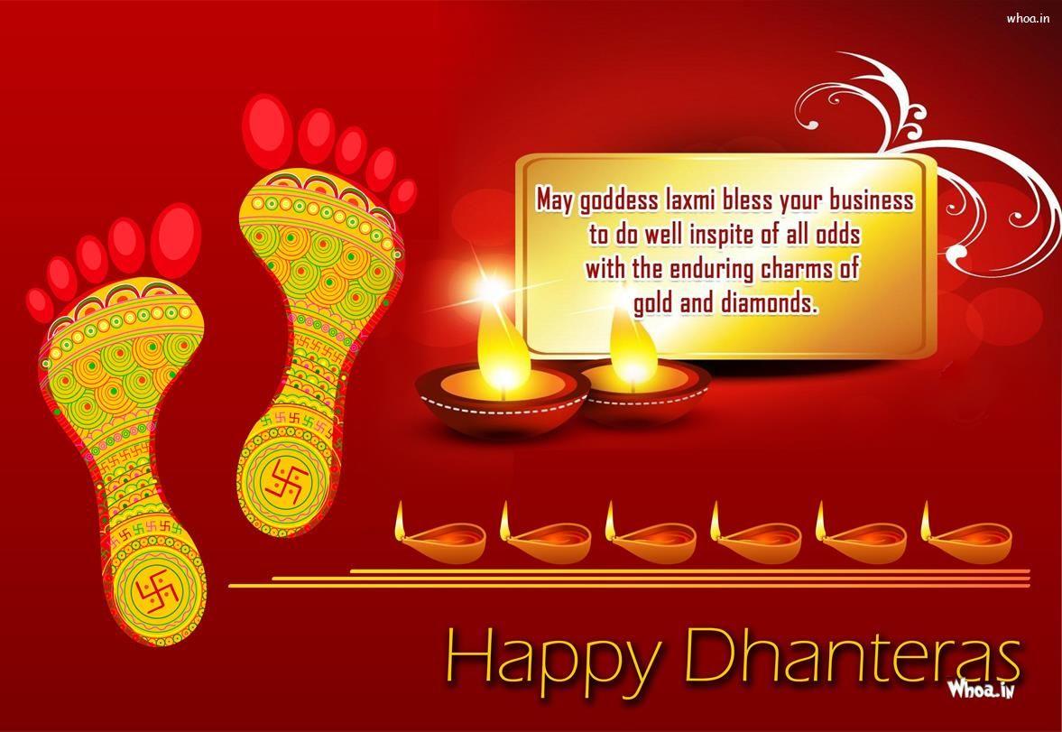 1177x811 Wish U Happy Dhanteras With Red Background HD Wallpaper