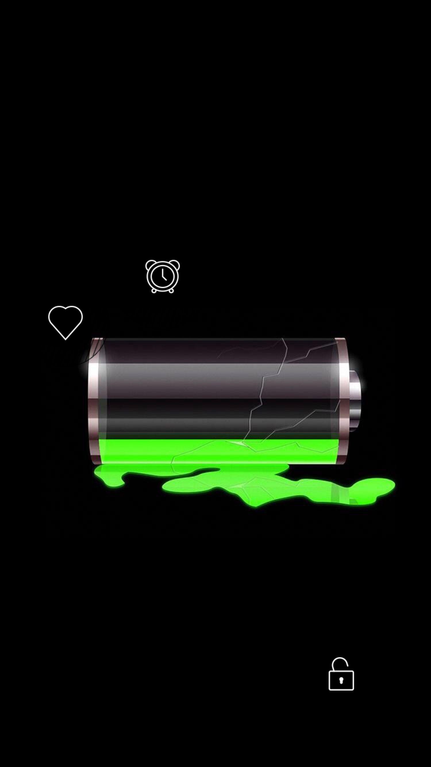1500x2668 ↑↑TAP AND GET THE FREE APP! Lockscreens Art Creative Battery Charging Shortcut Heart Clock Alarm HD iPhone 6 Lock Scr. Phone background, Background, Creative art