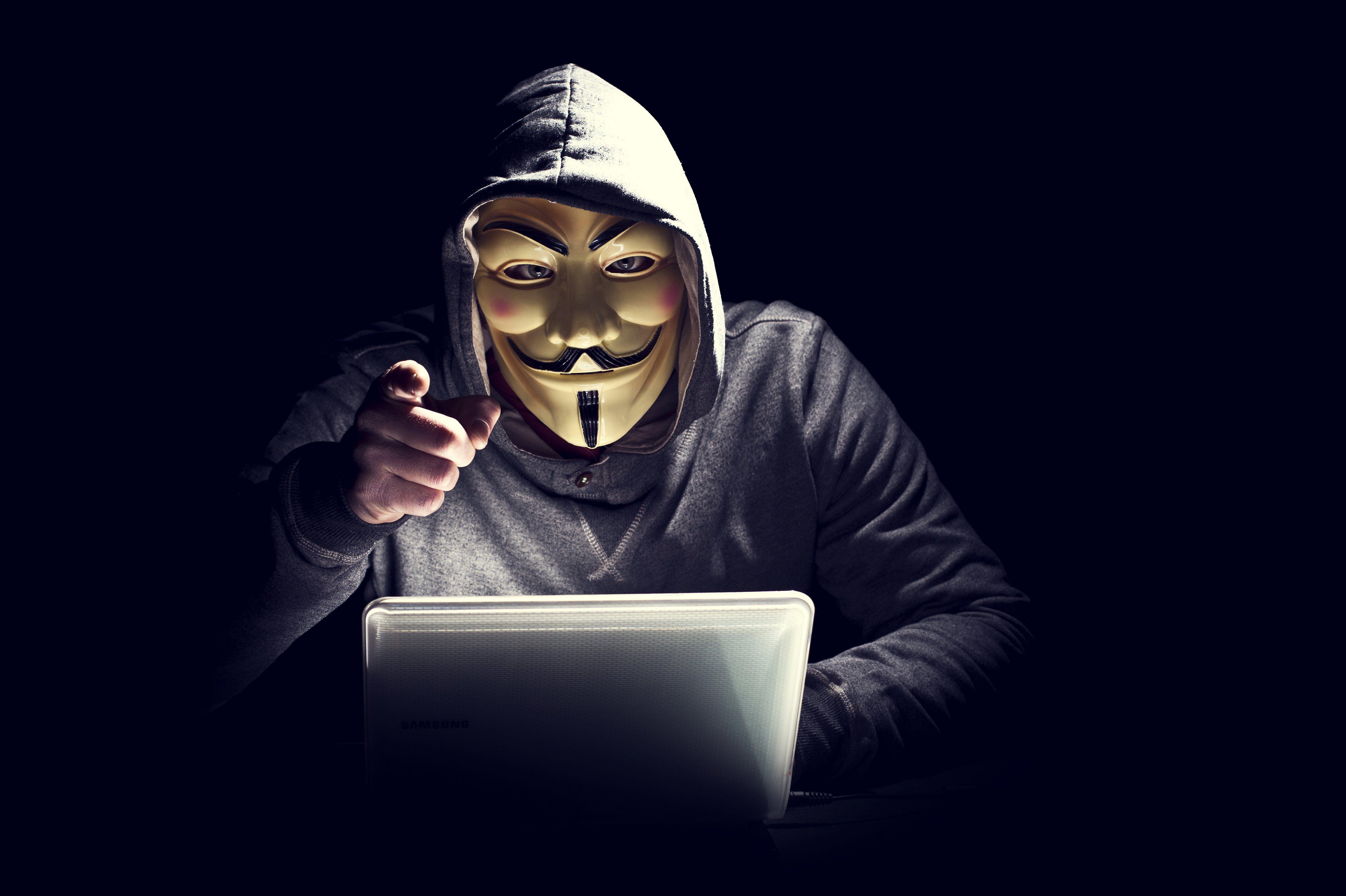 5000x3333 Hacker Anonymous Wallpaper