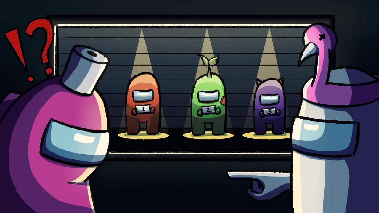 1280x720 Among Us Meme Wallpaper
