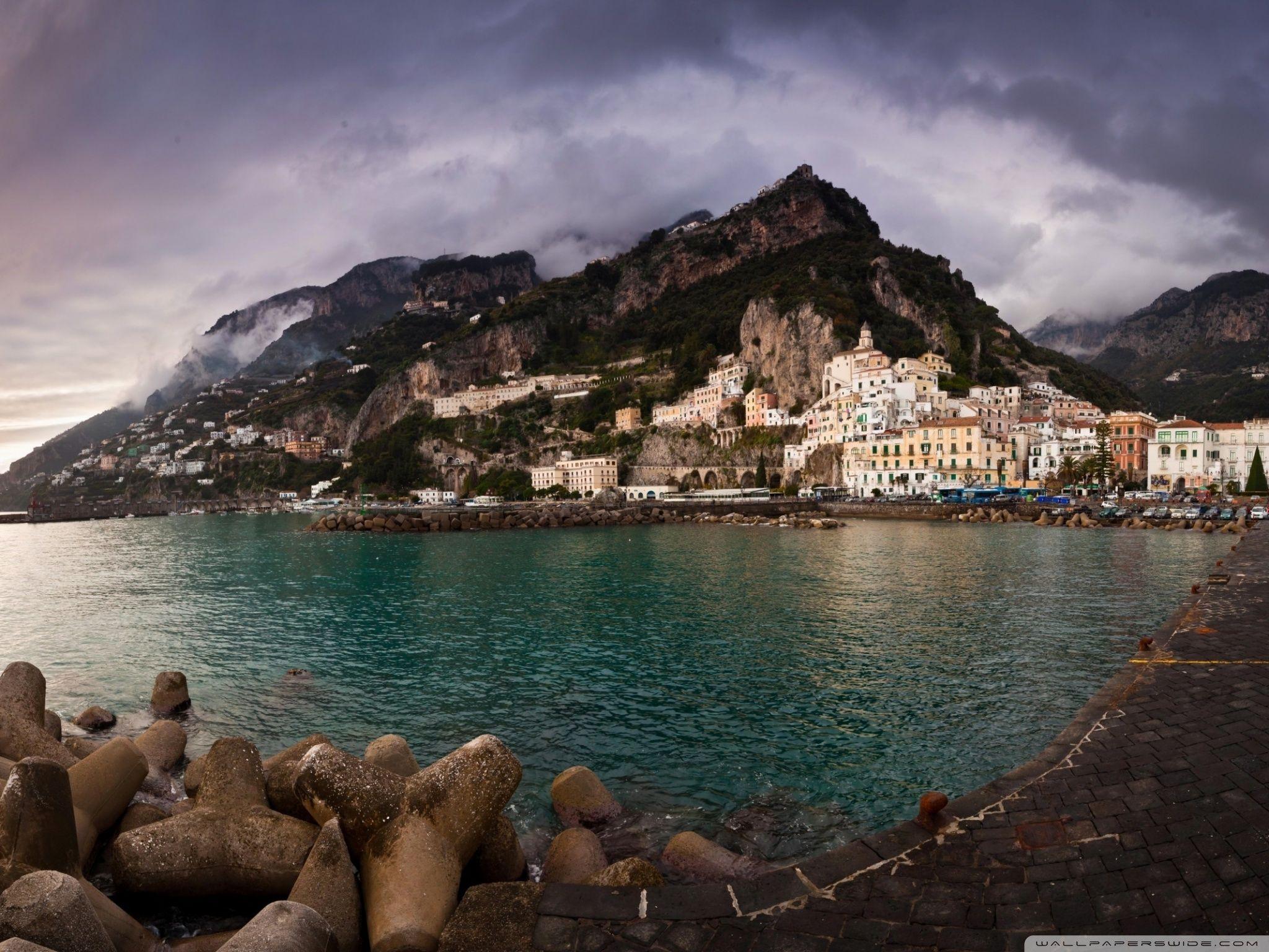 2048x1536 Amalfi Coast ❤ 4K HD Desktop Wallpaper for 4K Ultra HD TV • Dual