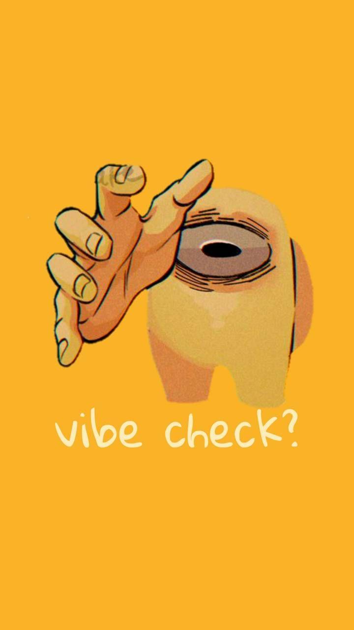 720x1280 Yellow among us wallpaper