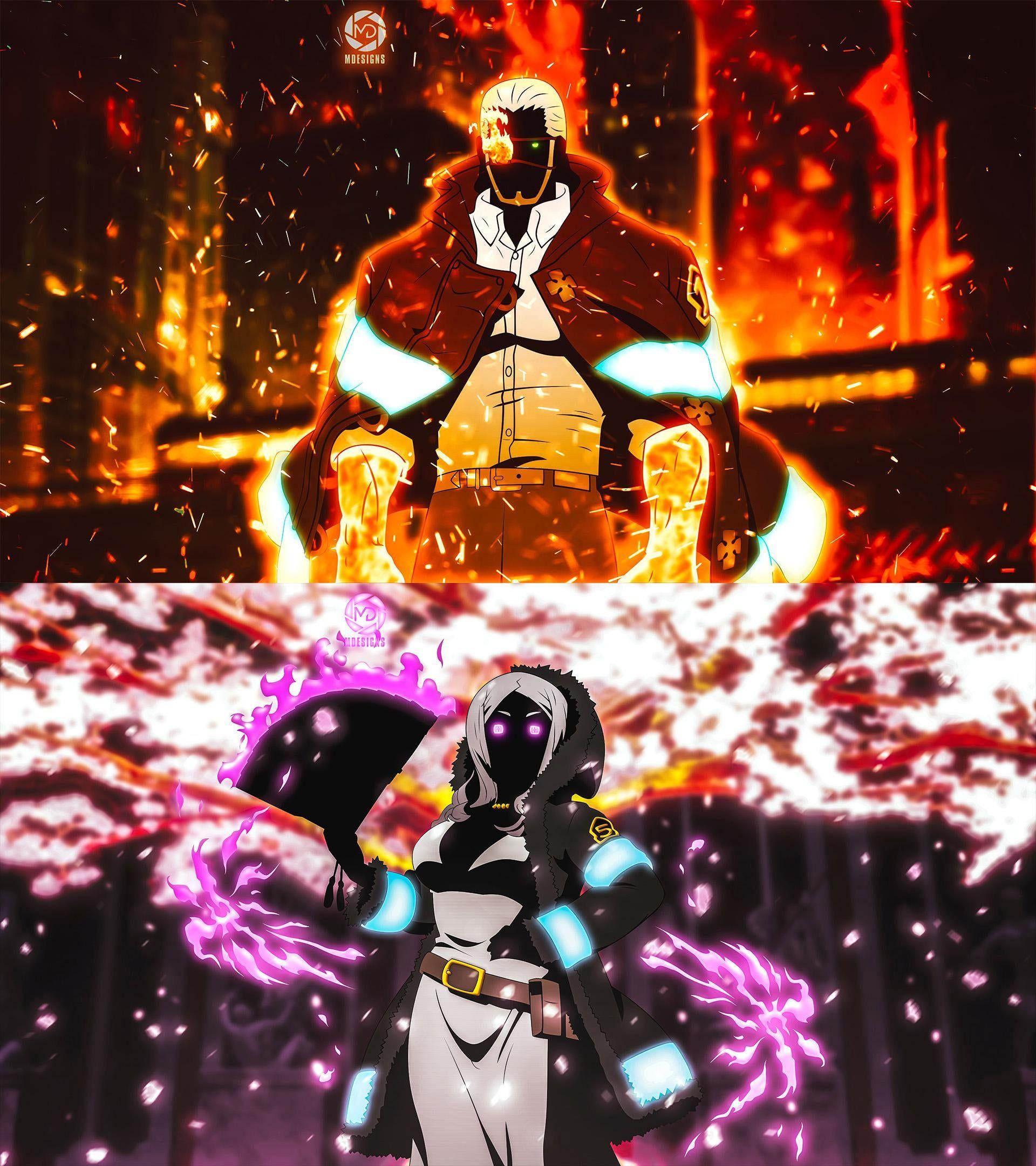 1920x2160 I finished my final 2 Fire Force Wallpaper, I might come back later to do more but for now I am moving on too other things