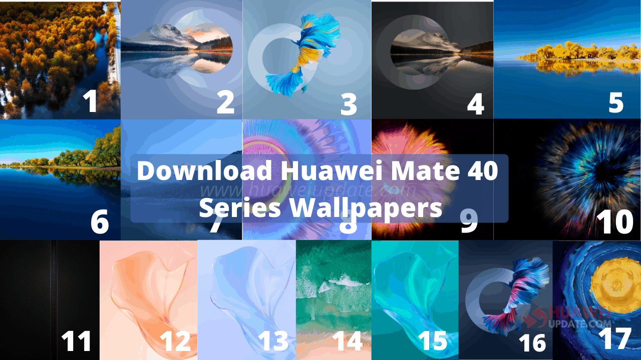 1280x720 Huawei Mate 40 official wallpaper are already available to download