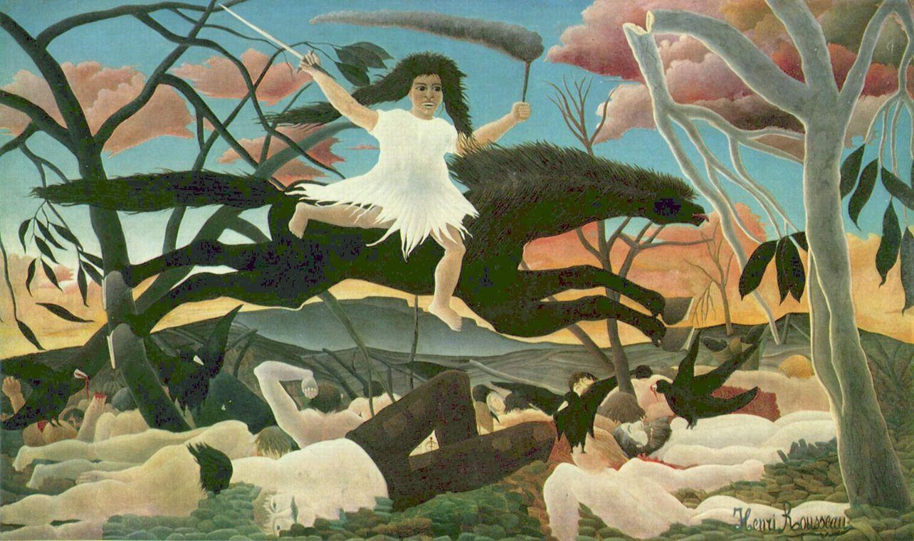 1284x760 Henri Rousseau, La Guerre