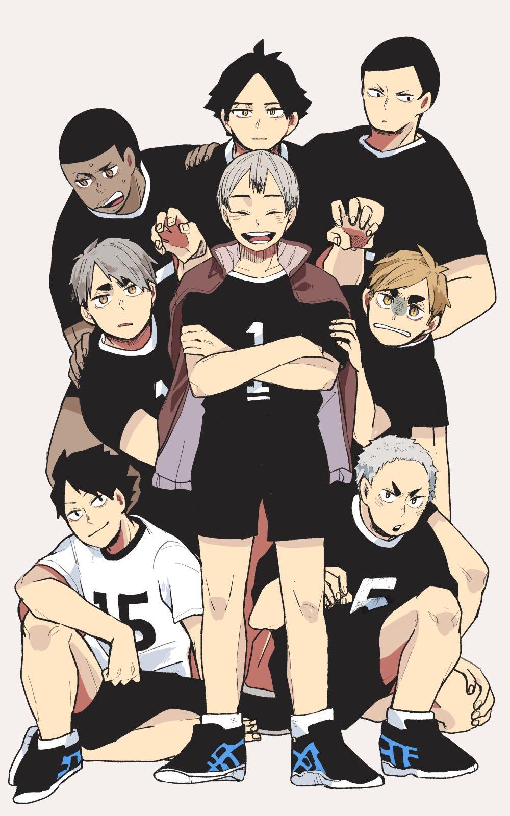 1000x1600 Inarizaki. Garrulous. Haikyuu, Haikyuu characters, Haikyuu anime