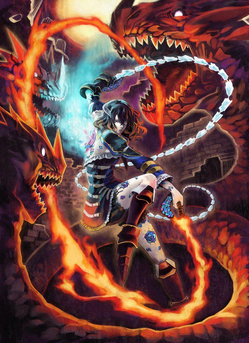 872x1200 Ulkhror #Bloodstained Ritual of the Night #Wallpaper (PC & Mobile) revealed + 5M$ Stretch goal! #igavania