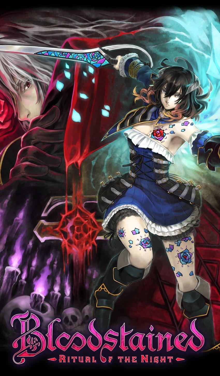 850x1450 Key Art from Bloodstained: Ritual of the Night #art #illustration #artwork #gaming #videogames #gamer. Night art, Art, Character art