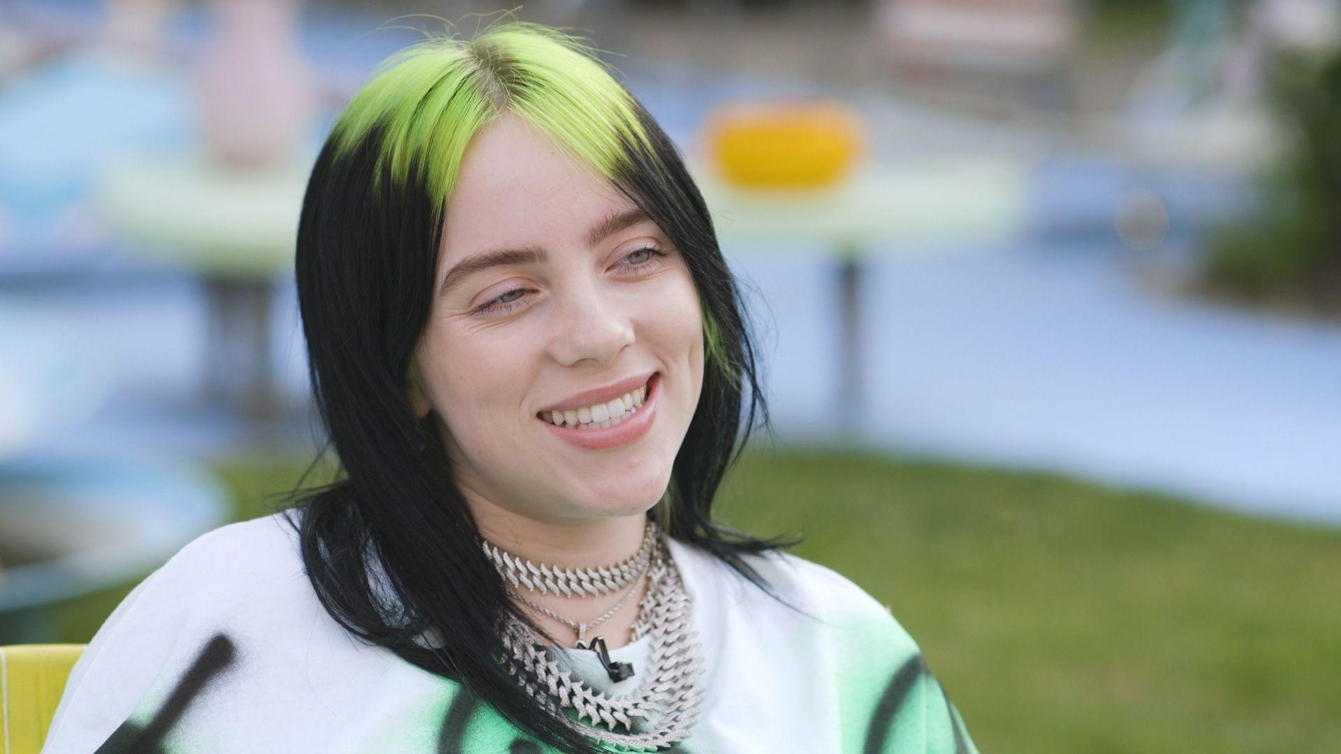 Hình Nền Billie Eilish “smile” Top Những Hình Ảnh Đẹp 