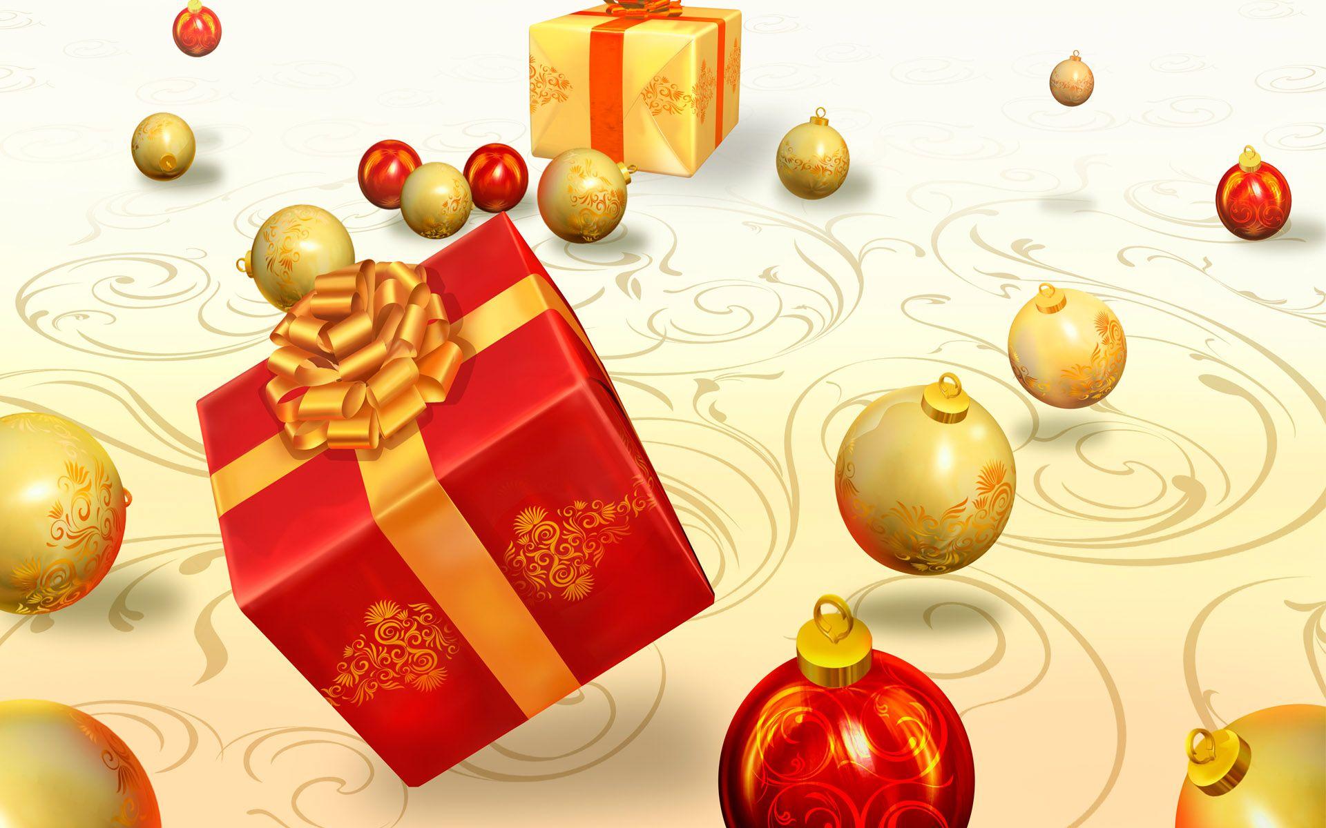 1920x1200 Christmas Gifts Wallpaper