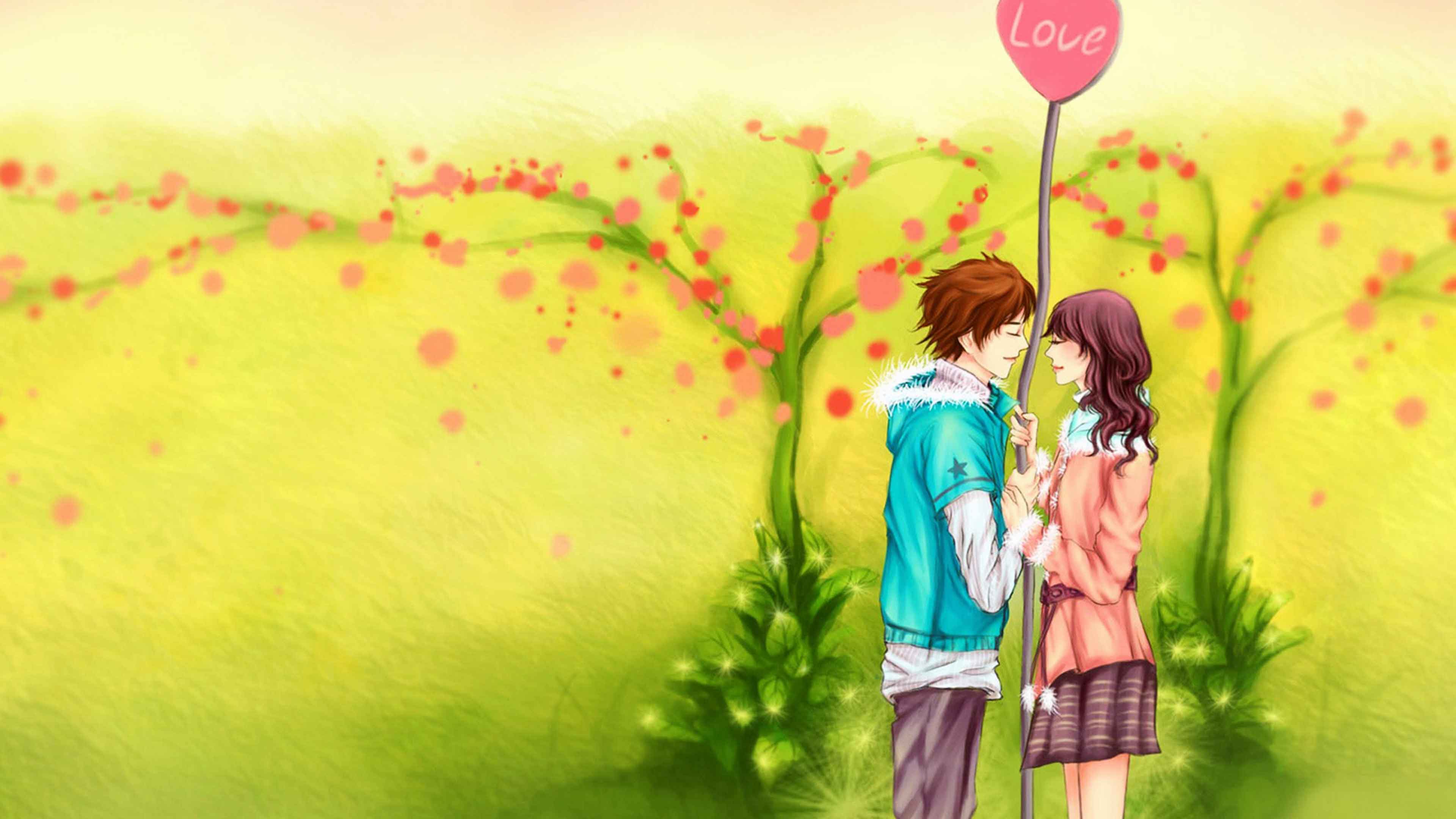 3840x2160 Free download 3D Love Couple Cartoon Wallpaper Download 3D wallpaper HD [3840x2160] for your Desktop, Mobile & Tablet. Explore Love Couples Wallpaper. Wallpaper of Couples, Sweet Couple Wallpaper, Love