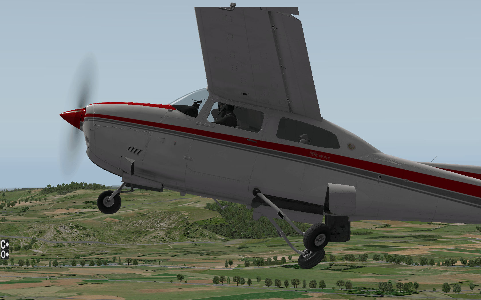 1680x1050 Cessna 210: don't lower the gear while turning