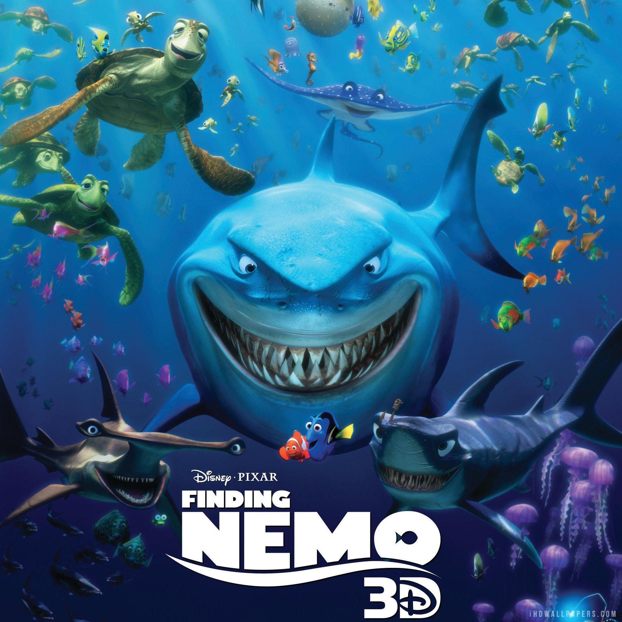 2048x2048 Finding Nemo Wallpaper