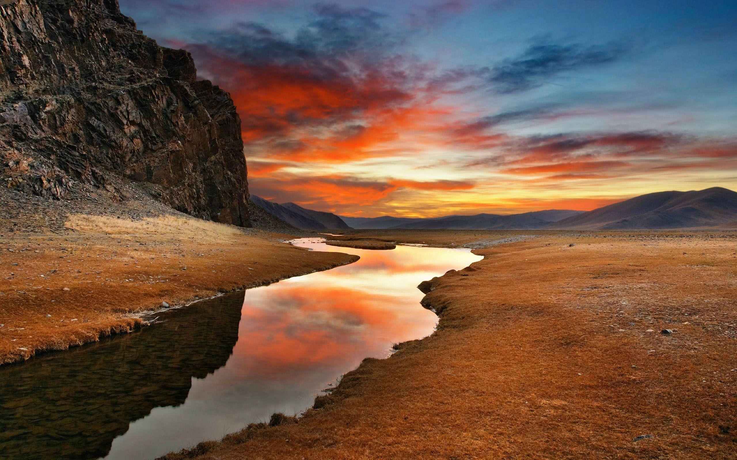 2560x1600 Gobi Desert Mongolia Wallpaper 2560x1600. Hot HD Wallpaper. Escape