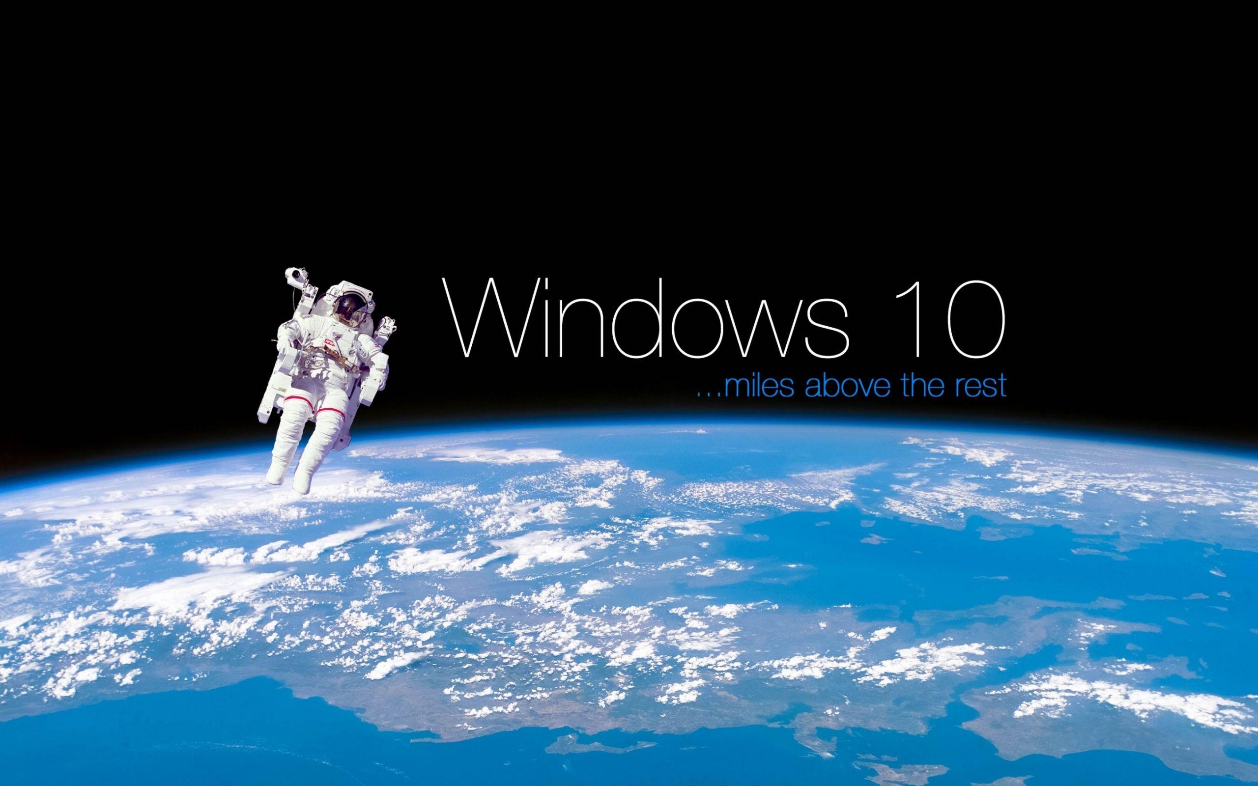 2560x1600 Windows 10 Earth Wallpaper