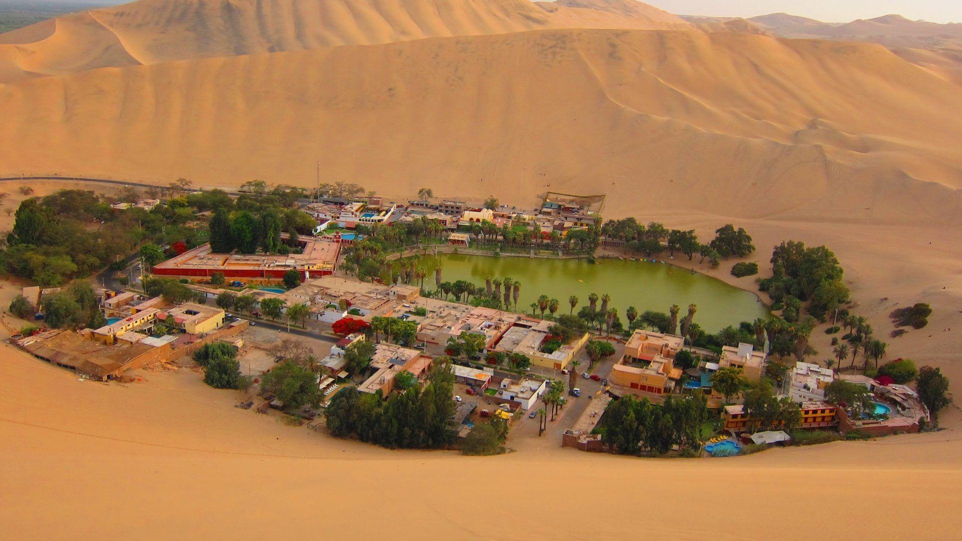 1920x1080 Wallpaper Tagged With Oasis: Middle Nature Desert Gobi China