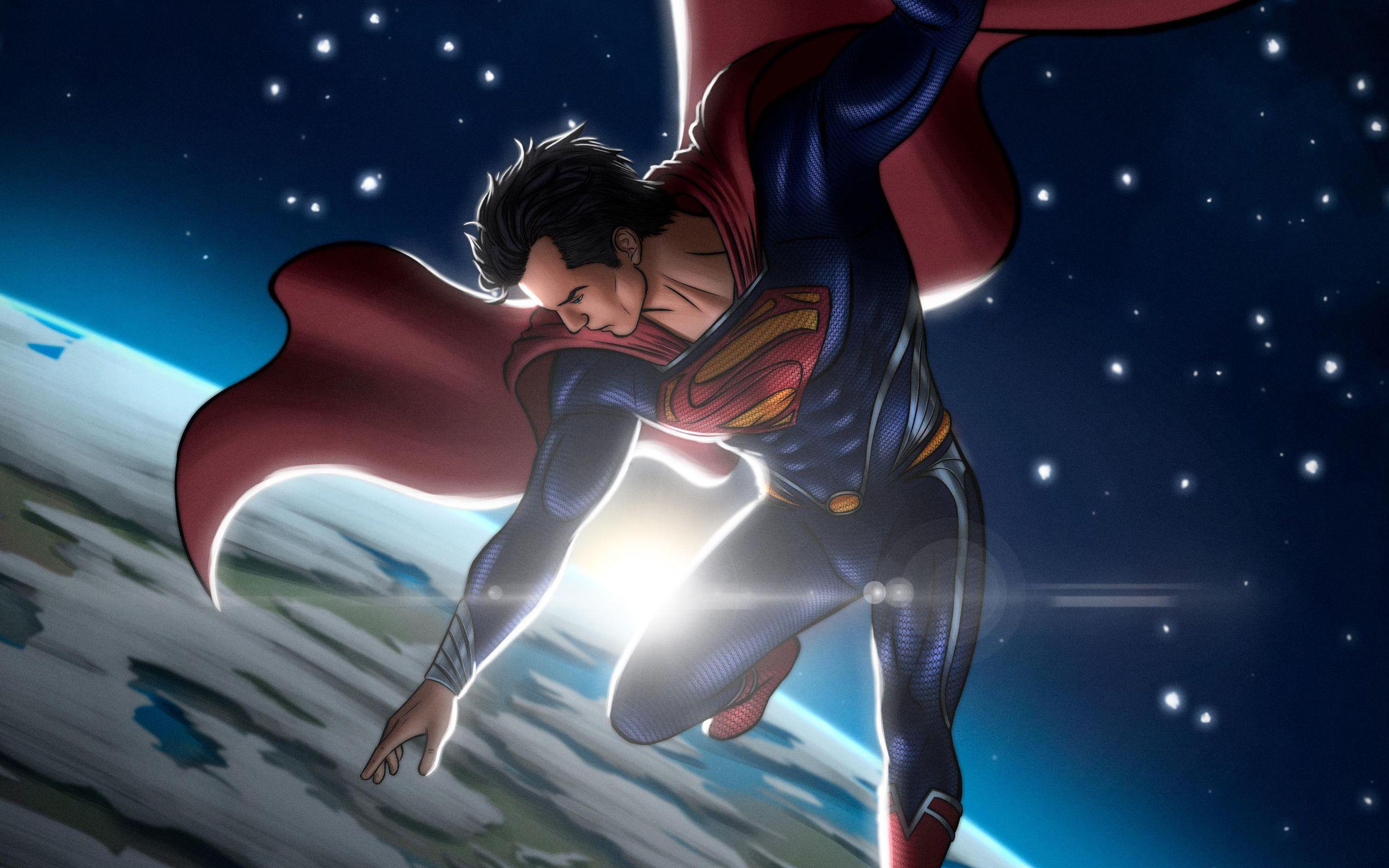2560x1600 Superman In Space 2560x1600 Resolution HD 4k Wallpaper, Image, Background, Photo and Picture