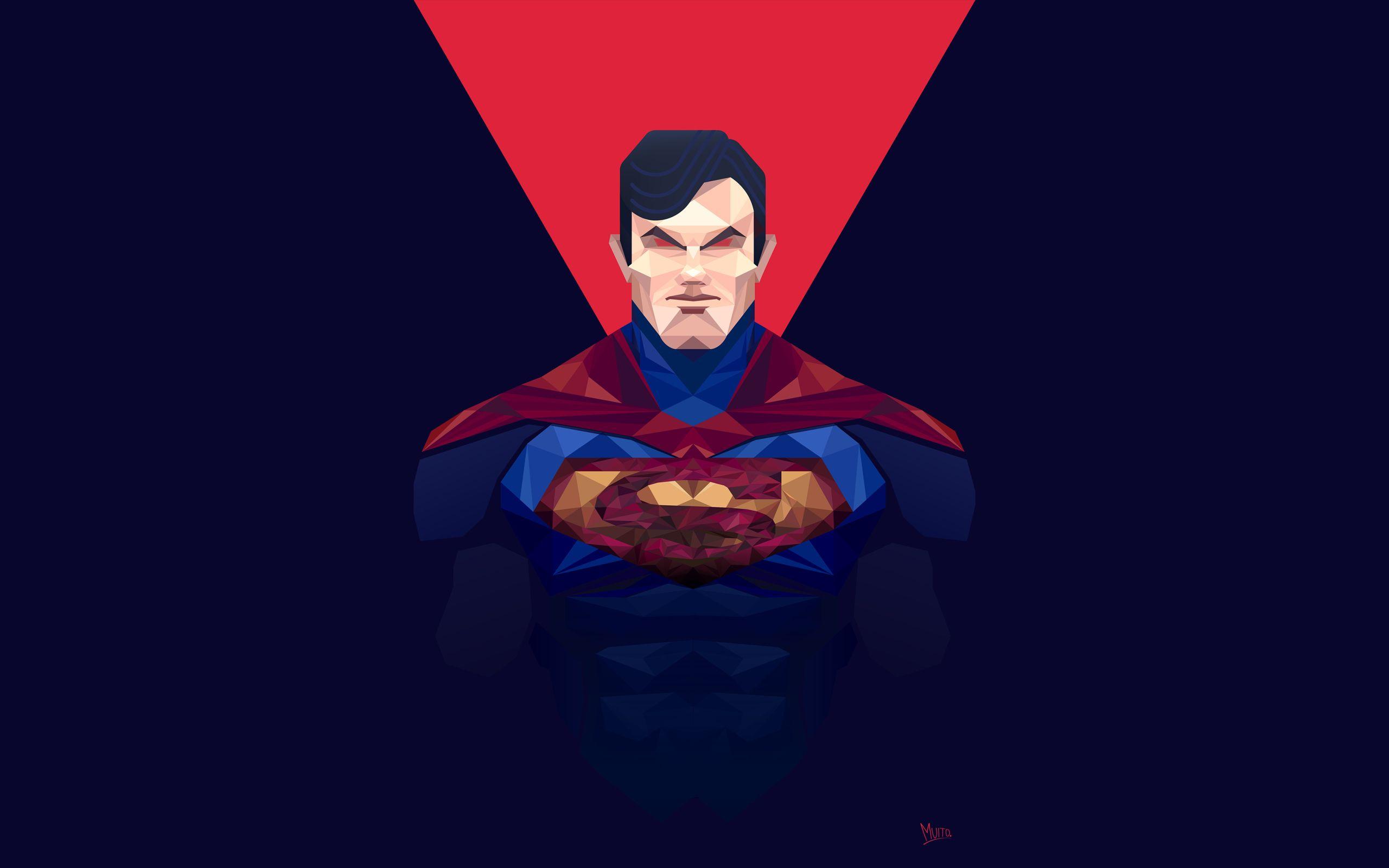 2560x1600 Superman Man of Steel Minimal 2560x1600 Resolution Wallpaper, HD Minimalist 4K Wallpaper, Image, Photo and Background