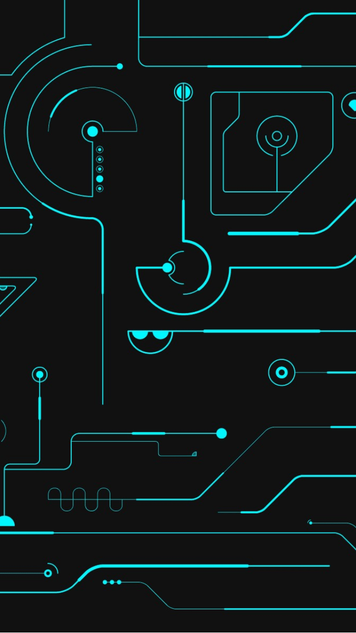 720x1280 Circuit Board Wallpaper HD