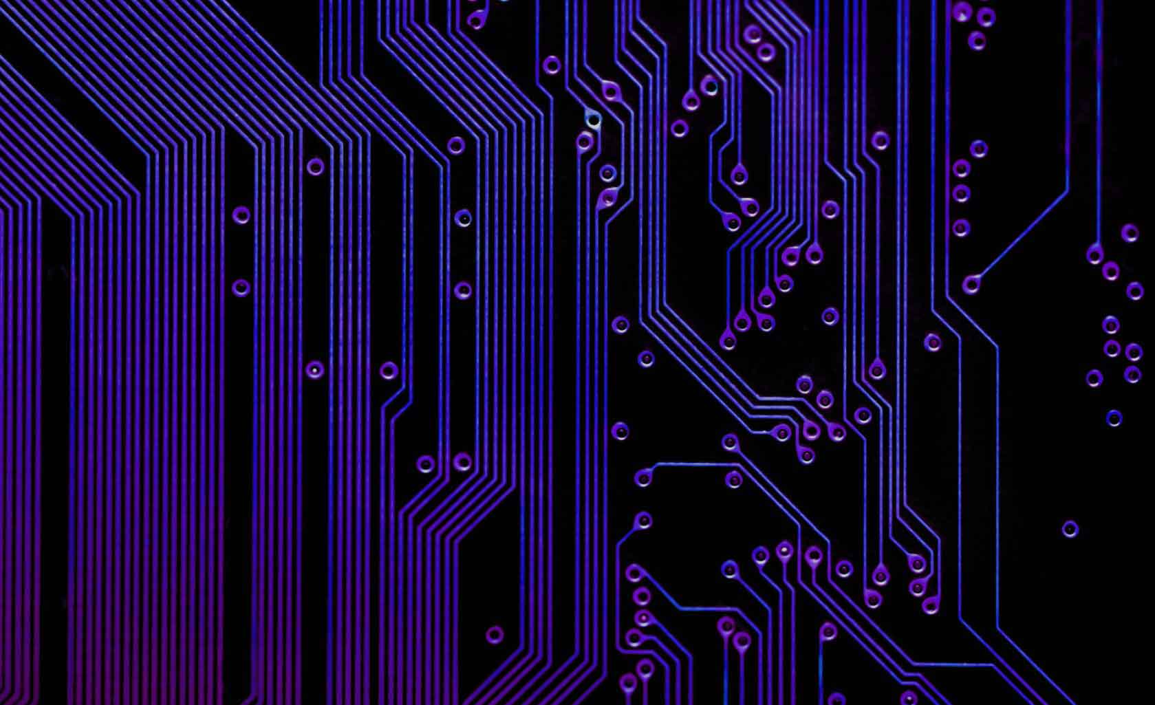 1679x1025 Electronic Circuit Wallpaper