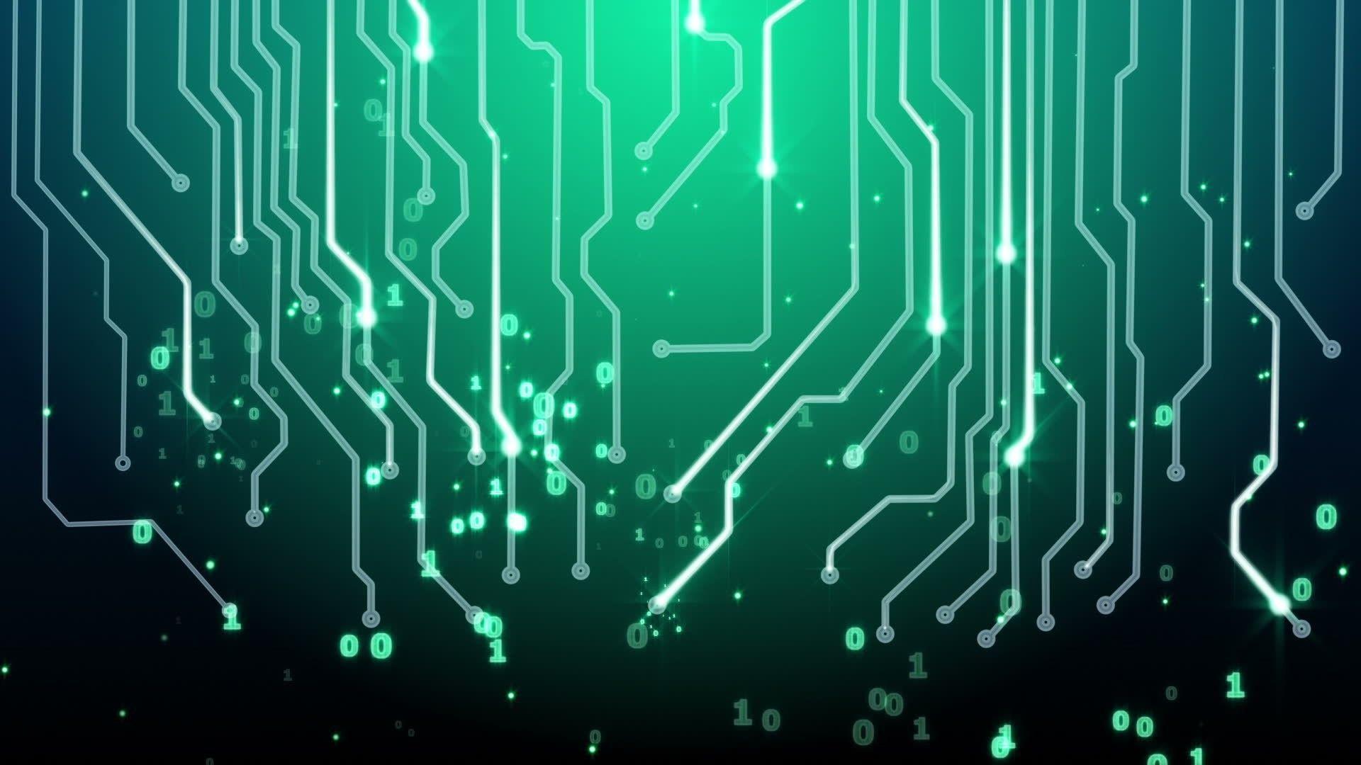 1920x1080 Green Technology Wallpaper