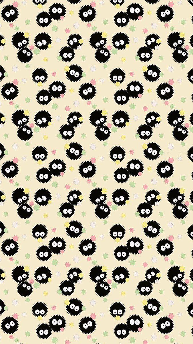 675x1200 Matt B - #hayaoMiyazaki Soot Sprite for #GalaxyS10 and #GalaxyS10E. something like this? DL