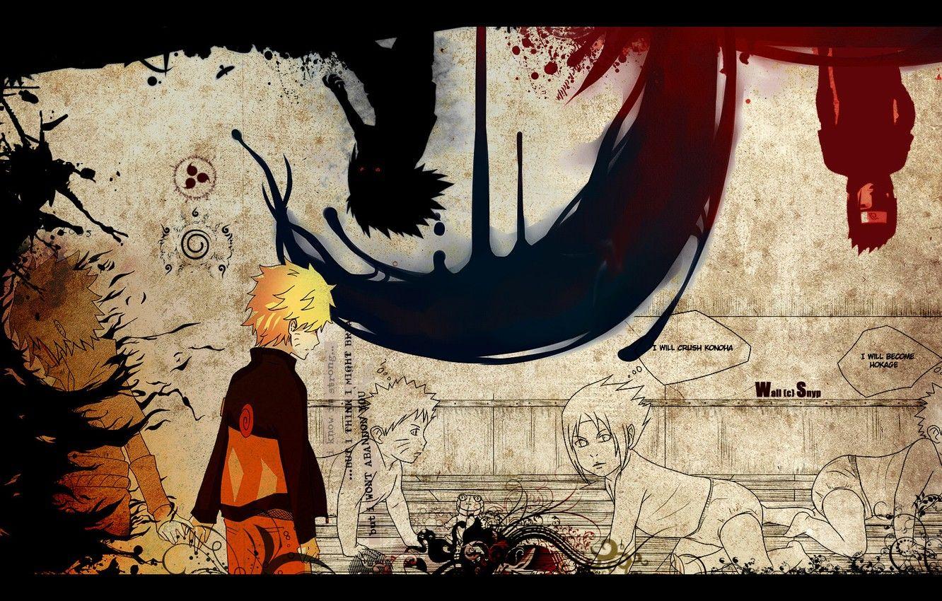 1332x850 Wallpaper sadness, betrayal, naruto, naruto, Sasuke, sasuke, plans, narusasu, narusasu, sasunaru, sasunaru image for desktop, section сёнэн