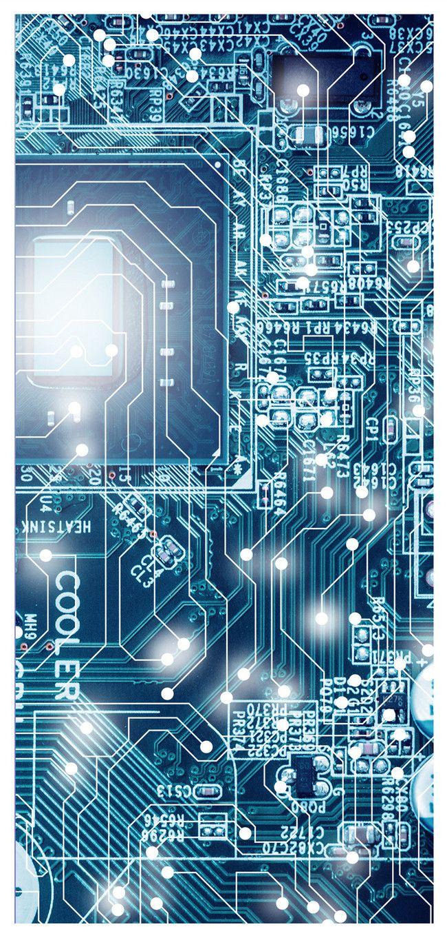 650x1361 Circuit Board Mobile Phone Wallpaper wallpaper background image free download