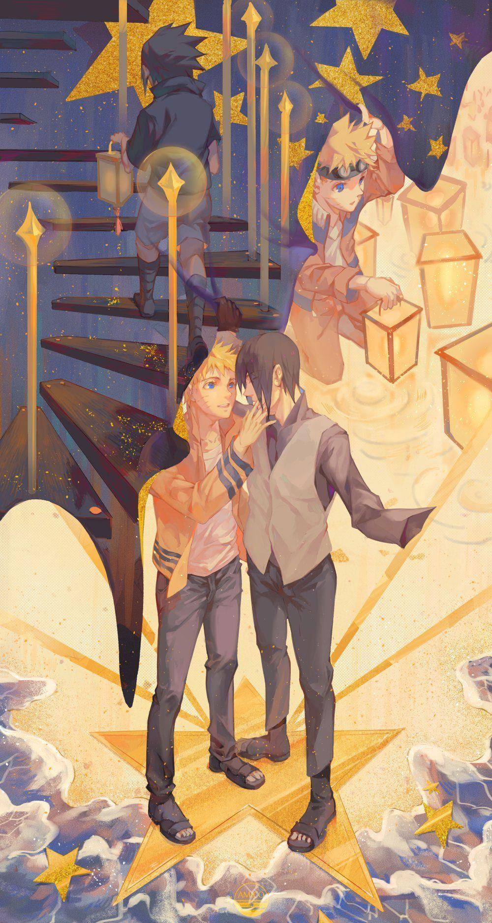1000x1876 Amico on Twitter. Sasunaru, Naruto shippuden sasuke, Naruto and sasuke