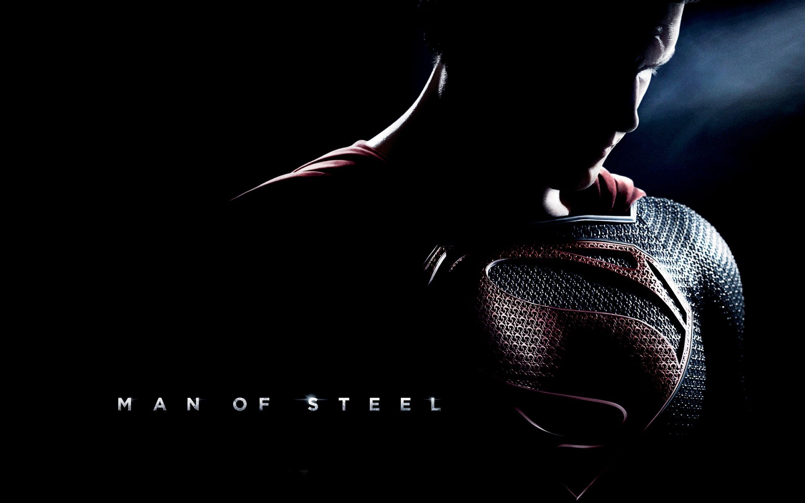 2560x1600 Man of Steel Superman Logo desktop wallpaper