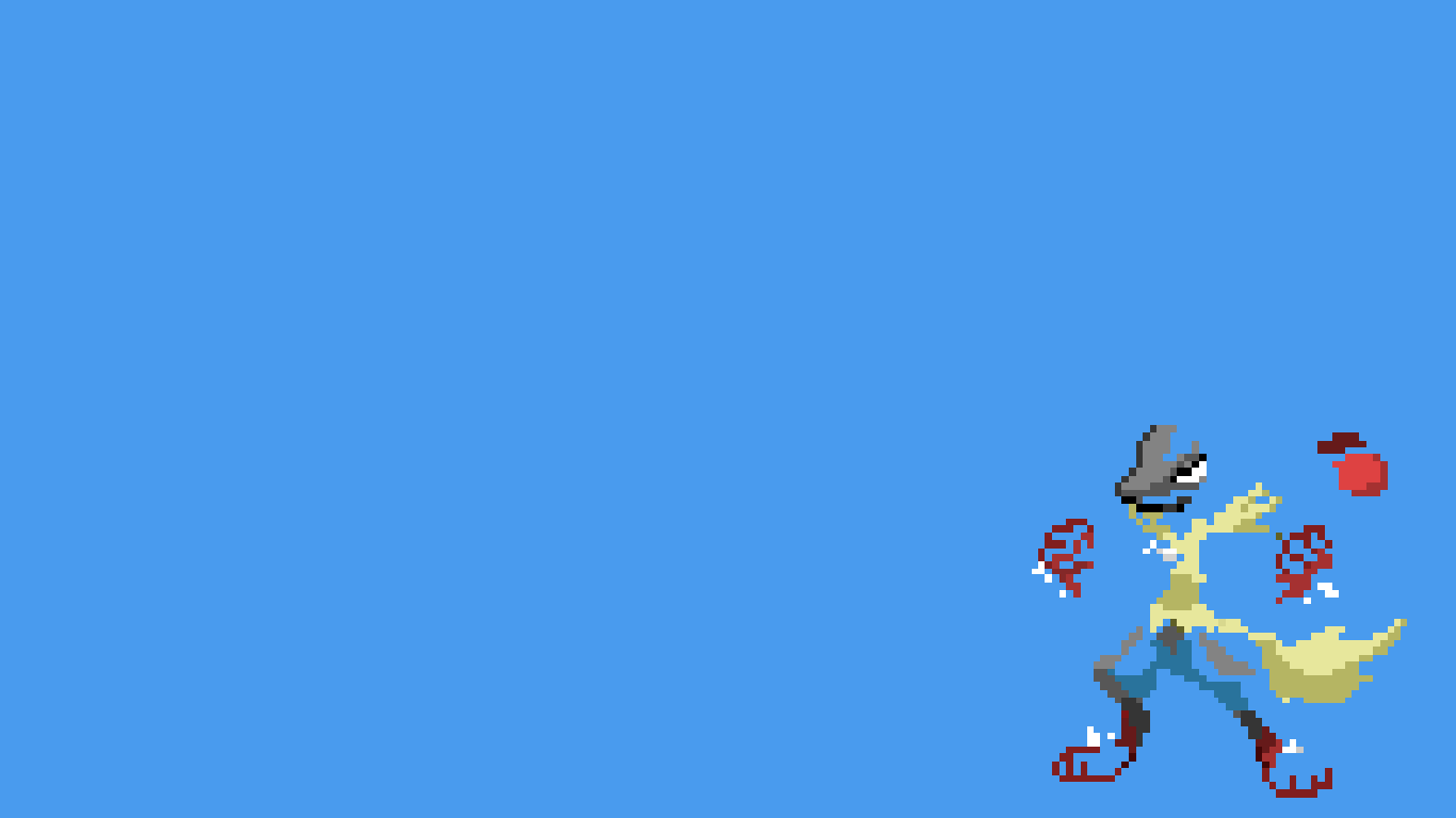 1366x768 Mega Lucario