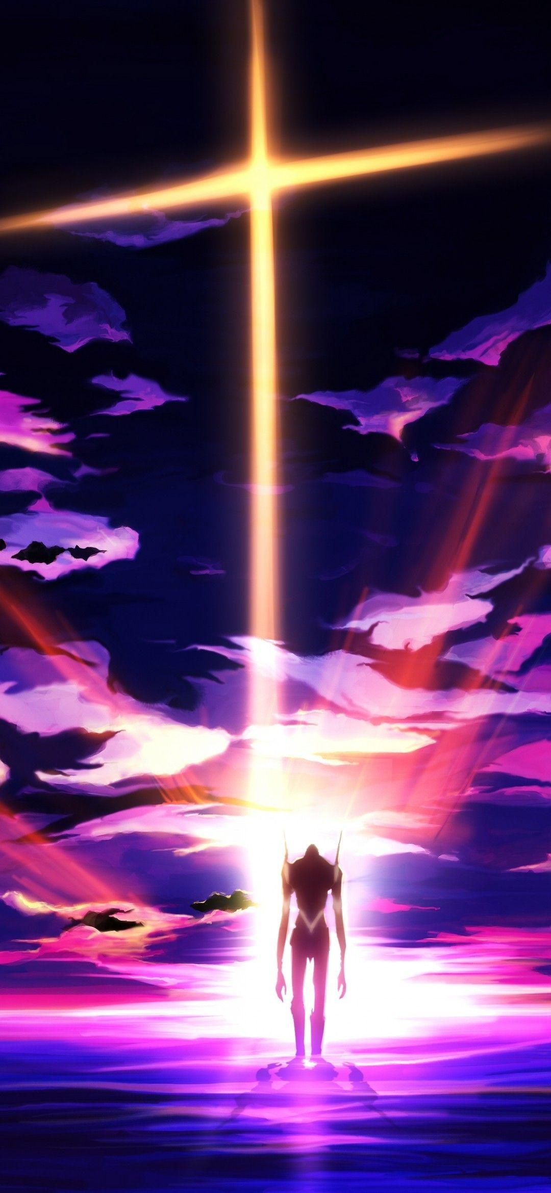 1080x2340 Eva Unit Neon Genesis Evangelion, Mecha, Sci Fi Genesis Evangelion Mobile Wallpaper & Background Download