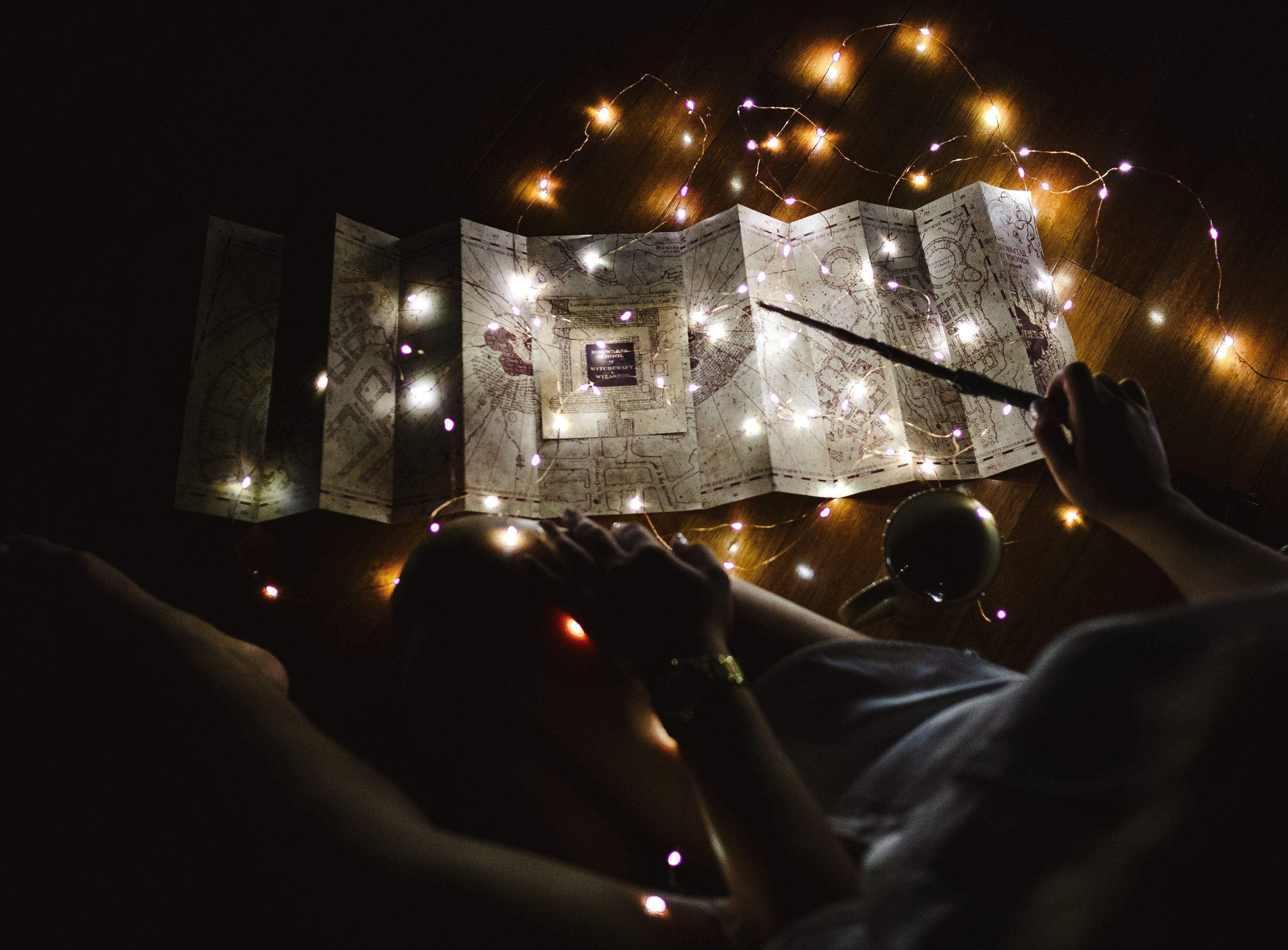 3757x2772 Free of 4k wallpaper, christmas lights, harry potter