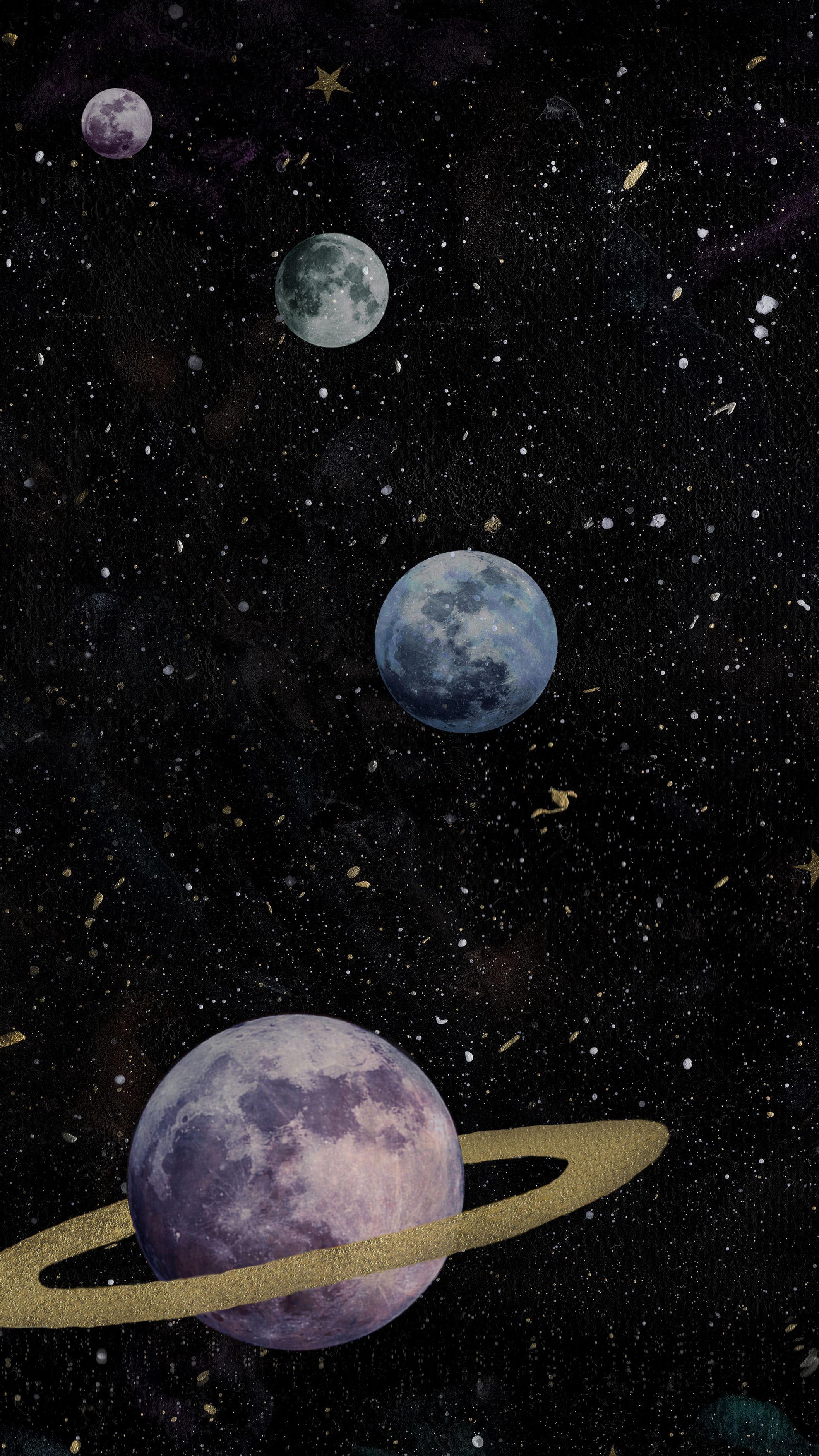2116x3762 StarChildArtStudio. Planet painting, Art wallpaper, Galaxy painting