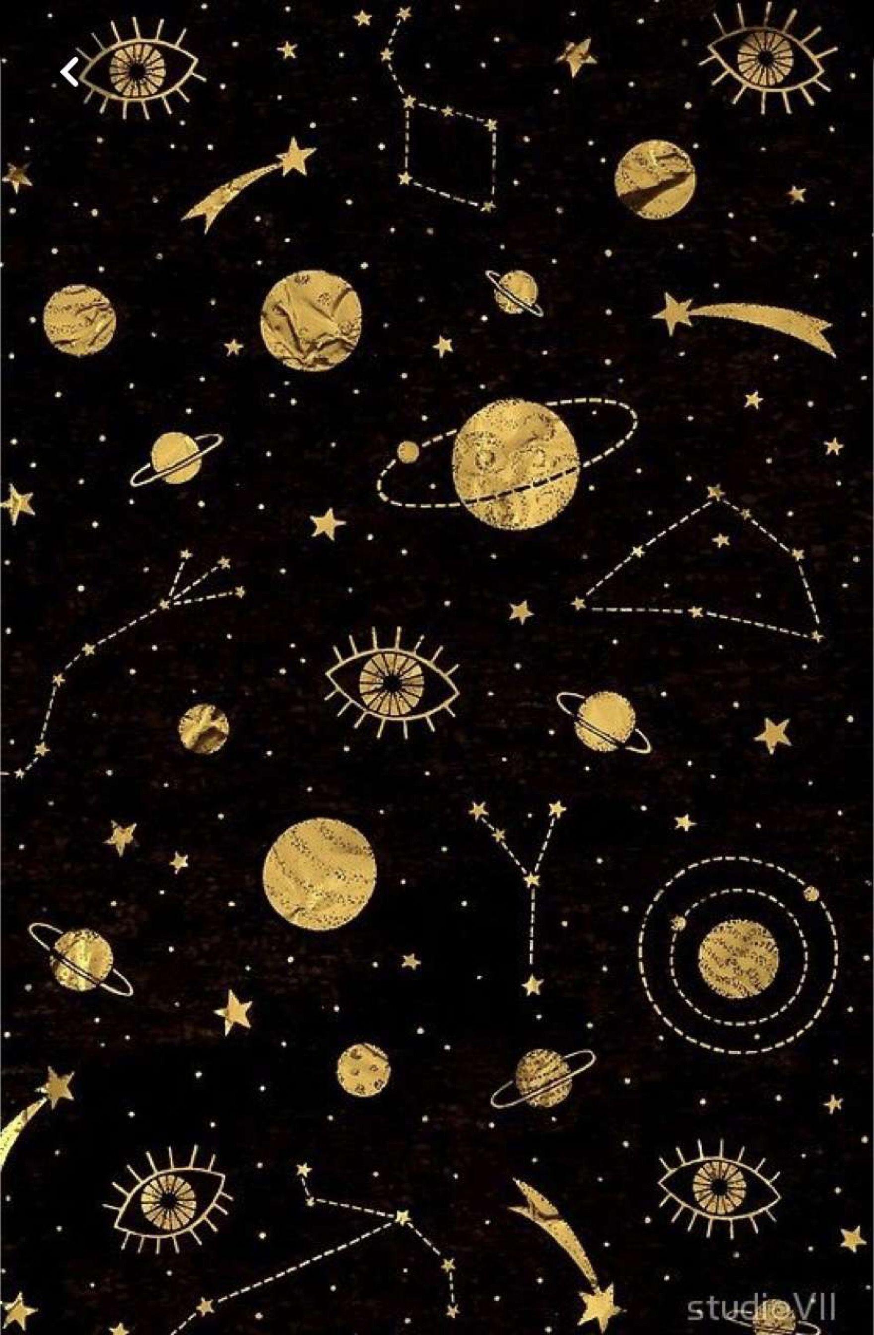 Gold Universe Wallpapers Top Free Gold Universe Backgrounds