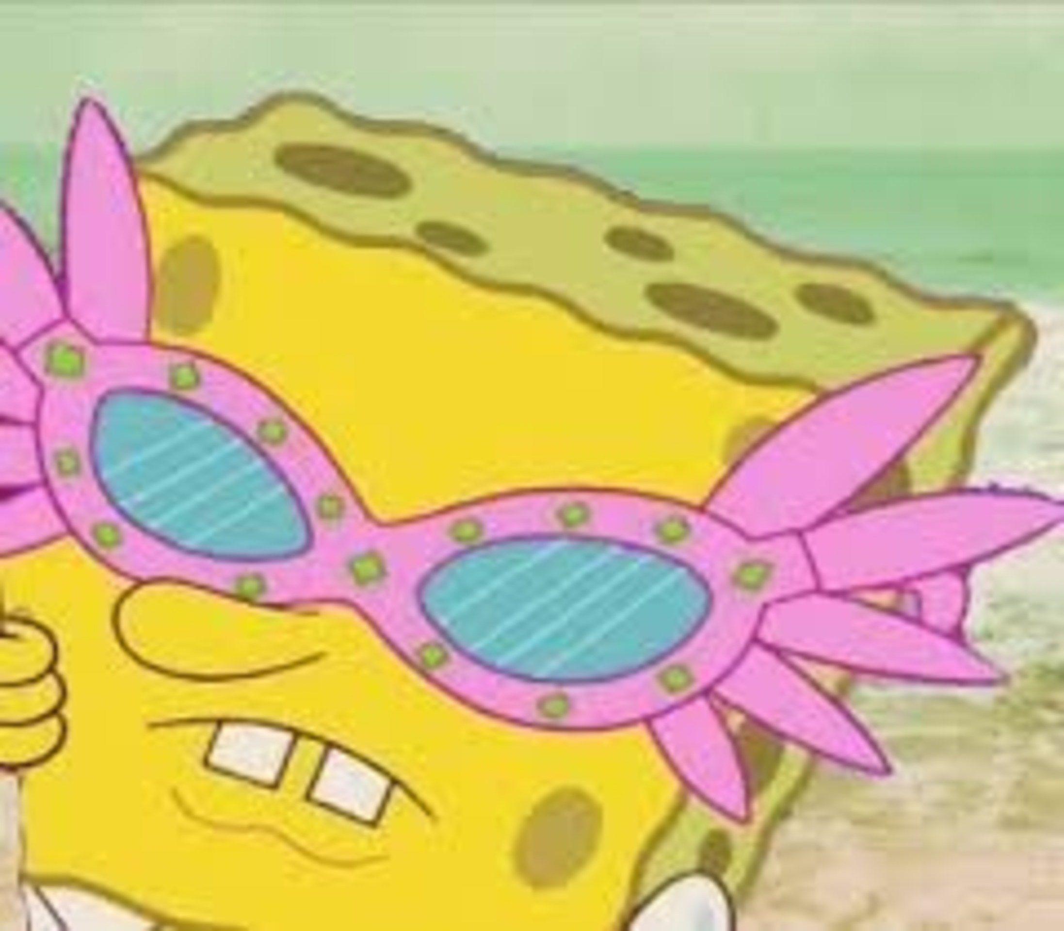 2194x1920 Aesthetic Spongebob Desktop Wallpaper