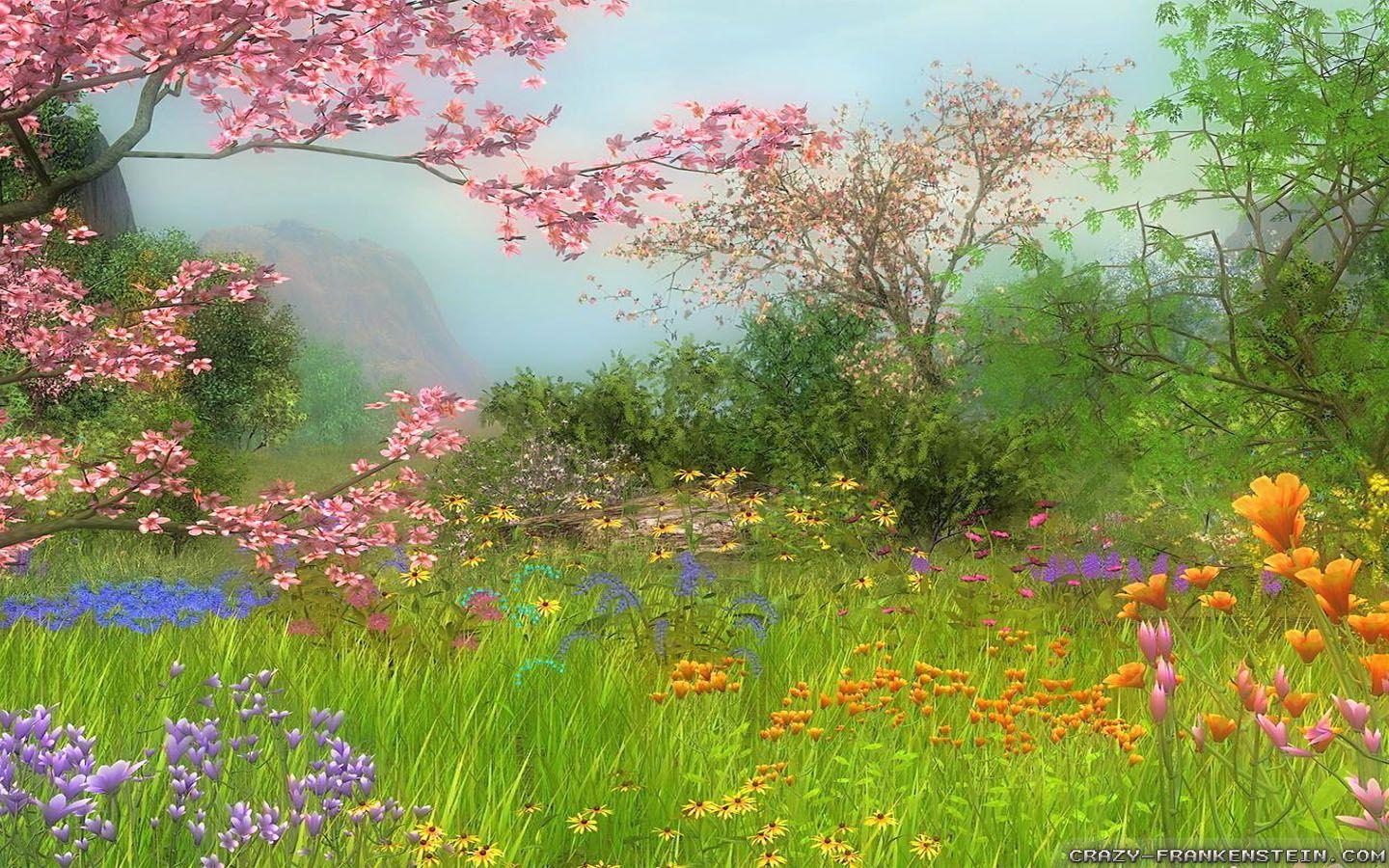 Anime Spring Landscape Wallpapers - Top Free Anime Spring Landscape