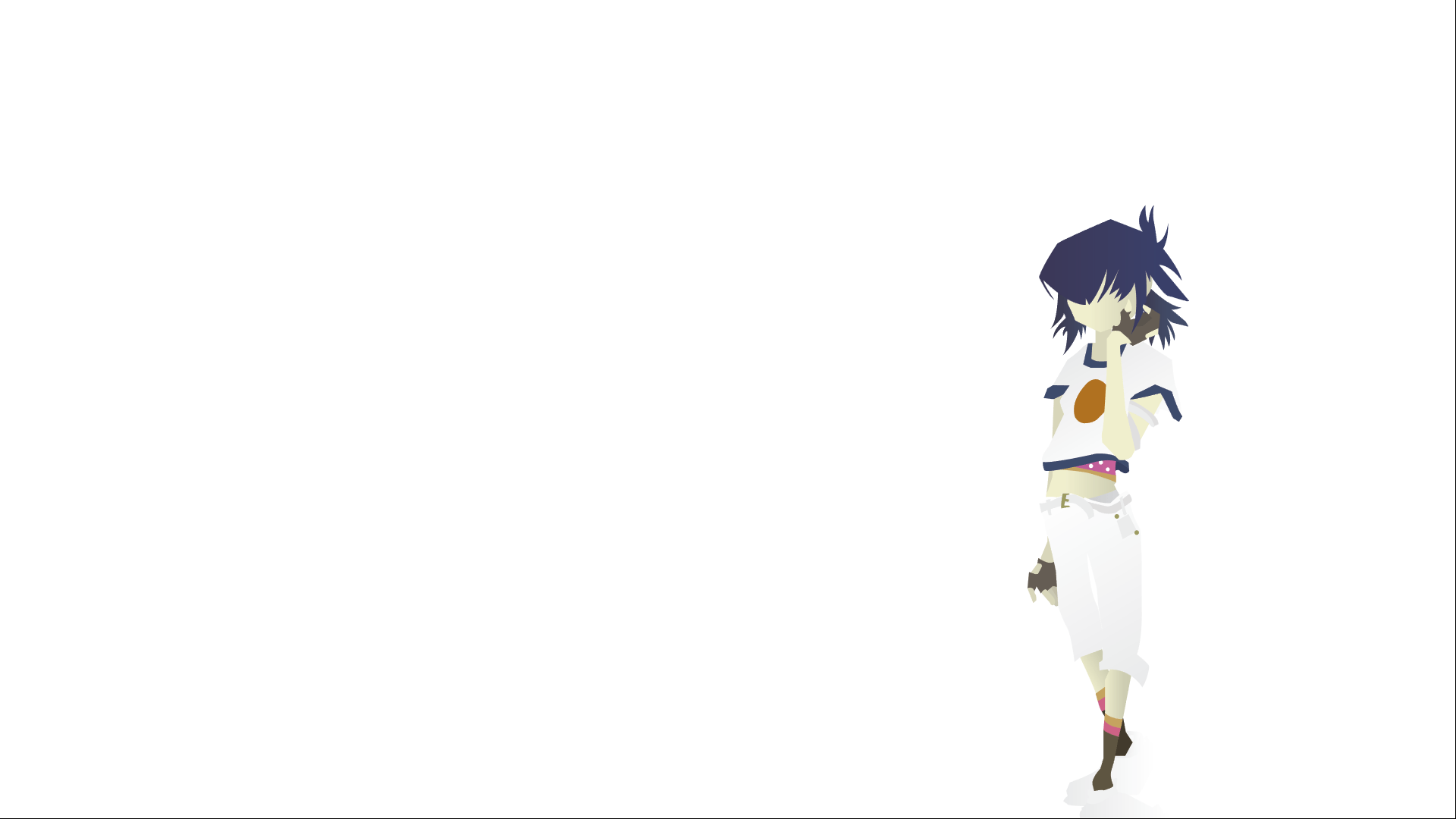 1920x1080 noodle from gorillaz w/ wallpaper