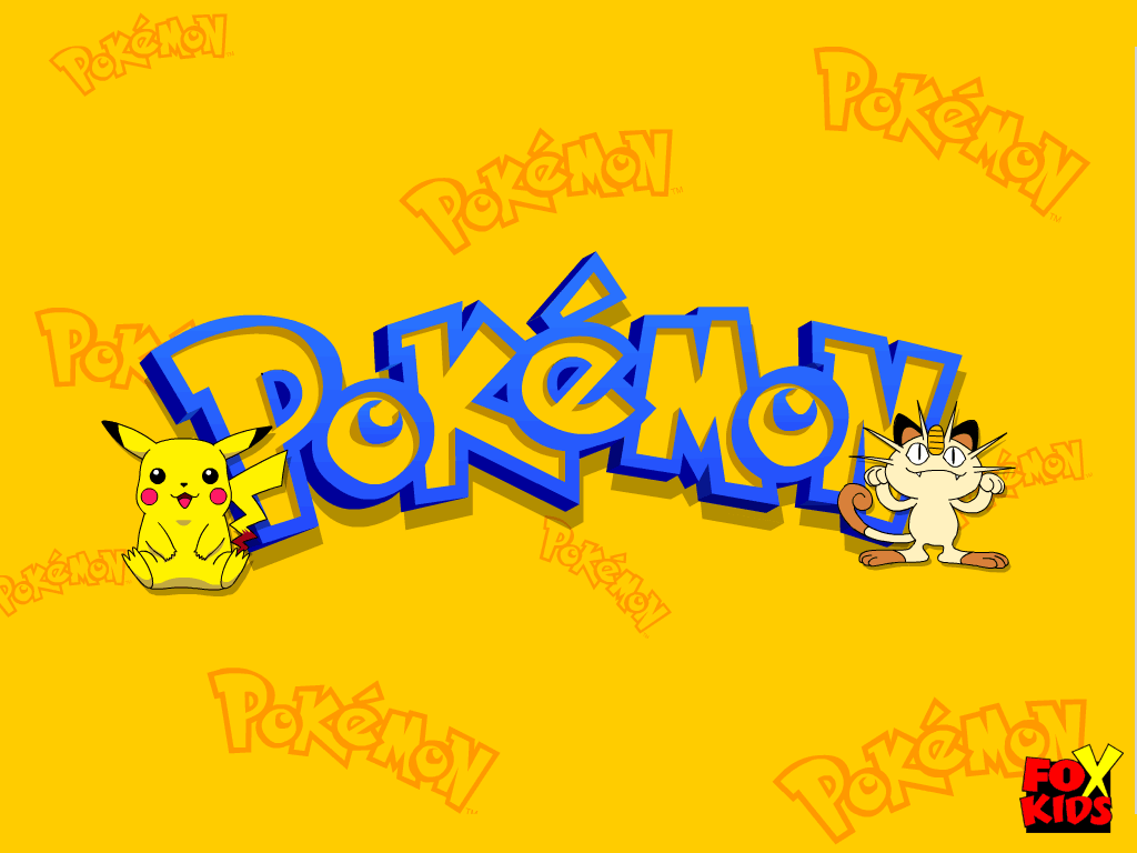 1024x768 Pokémon Logo Wallpaper