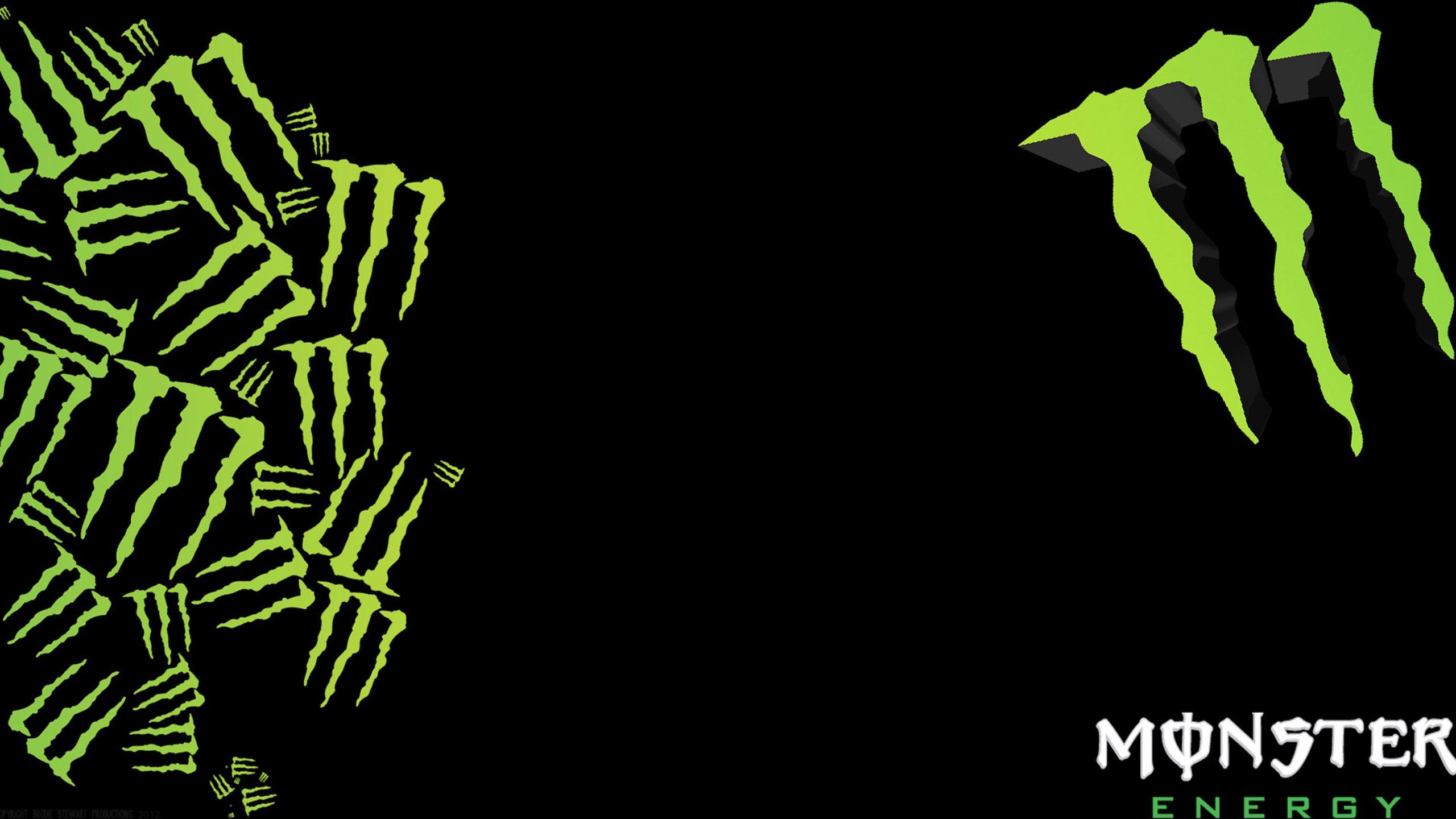 2560x1440 Wallpaper Logo Monster