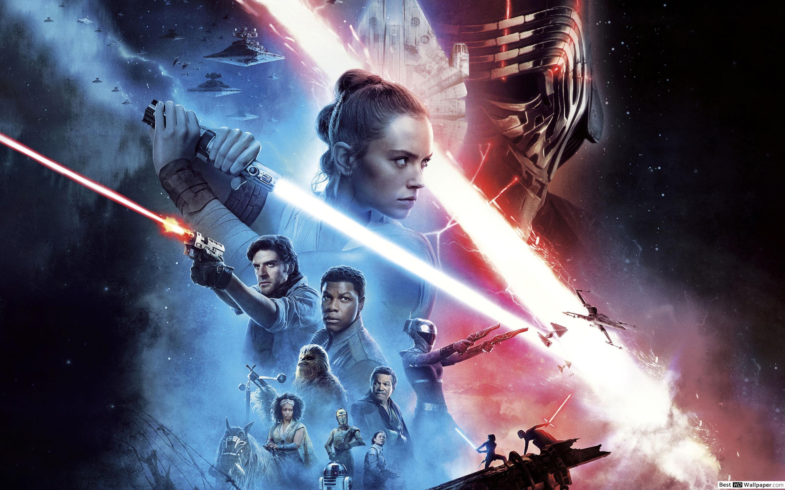 2560x1600 Star wars: The rise of skywalker poster HD wallpaper download