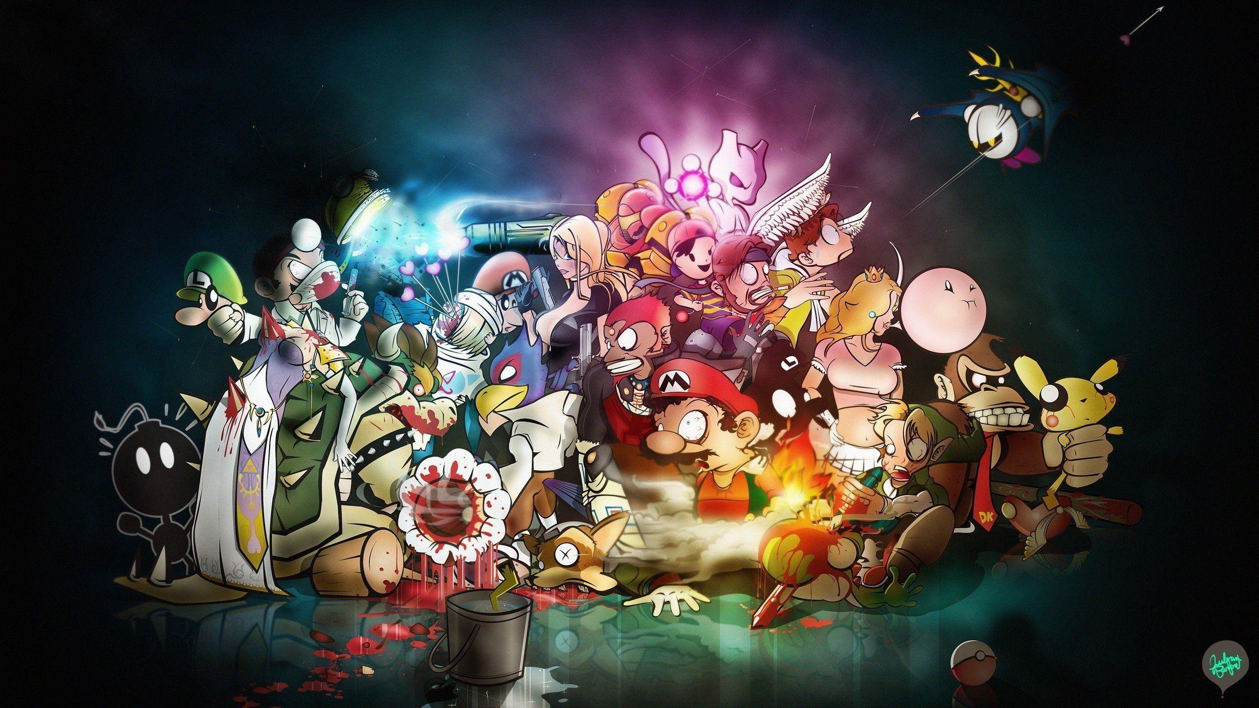 2560x1440 Nintendo Wallpaper HD / Desktop and Mobile Background
