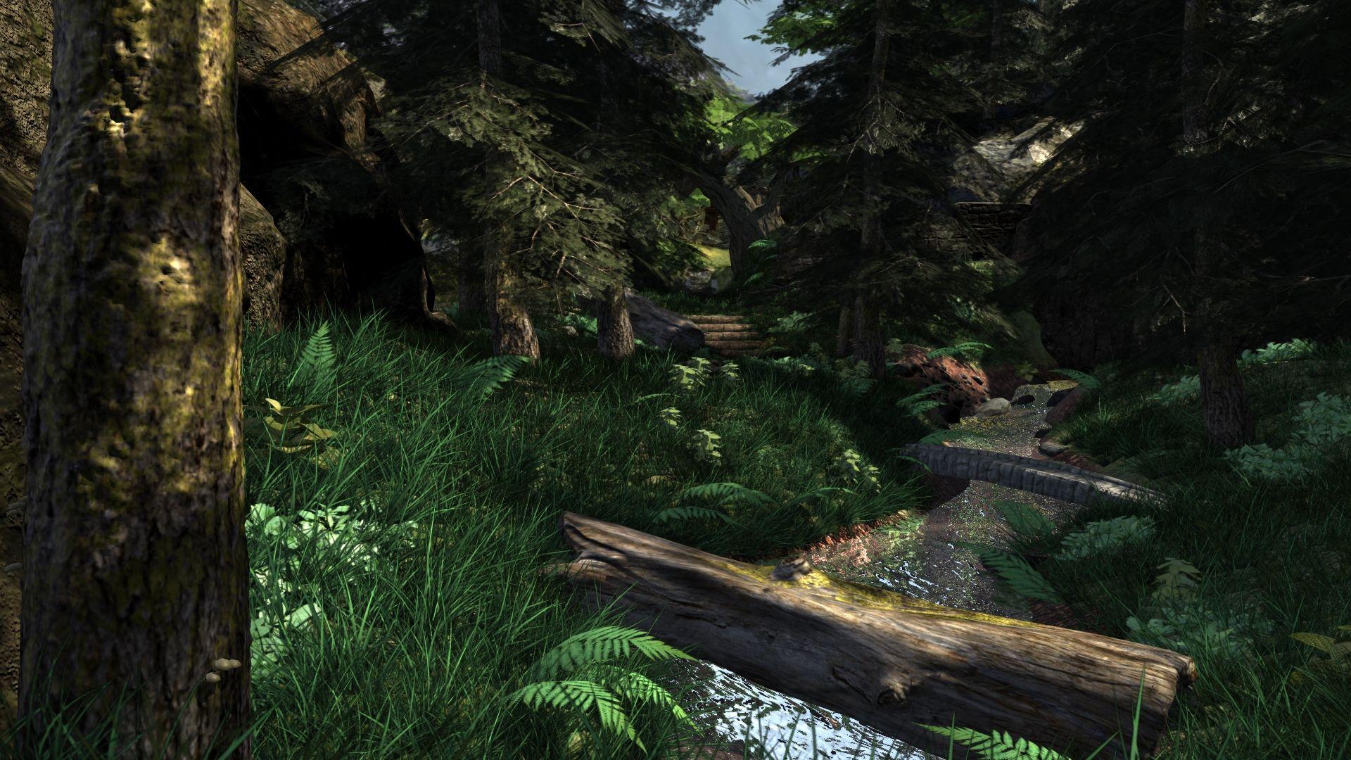 1920x1080 High, resolution, still, image, render, forest