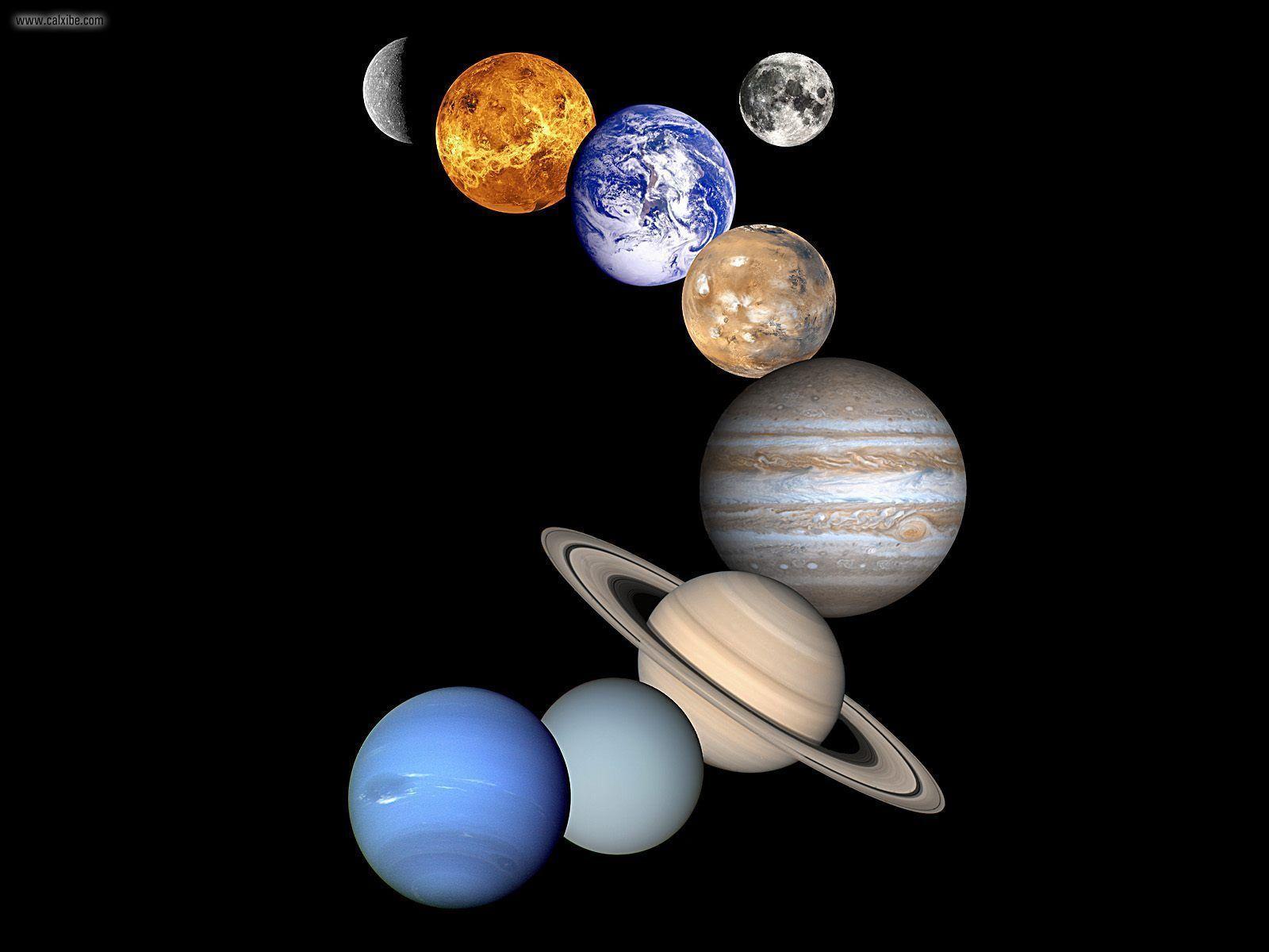 1600x1200 Space: Planets Of The Solar System, desktop wallpaper nr. 21876