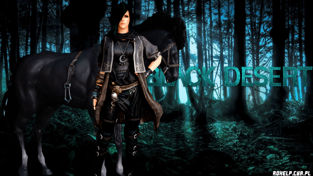 1280x720 Black Desert Winter I Wallpaper