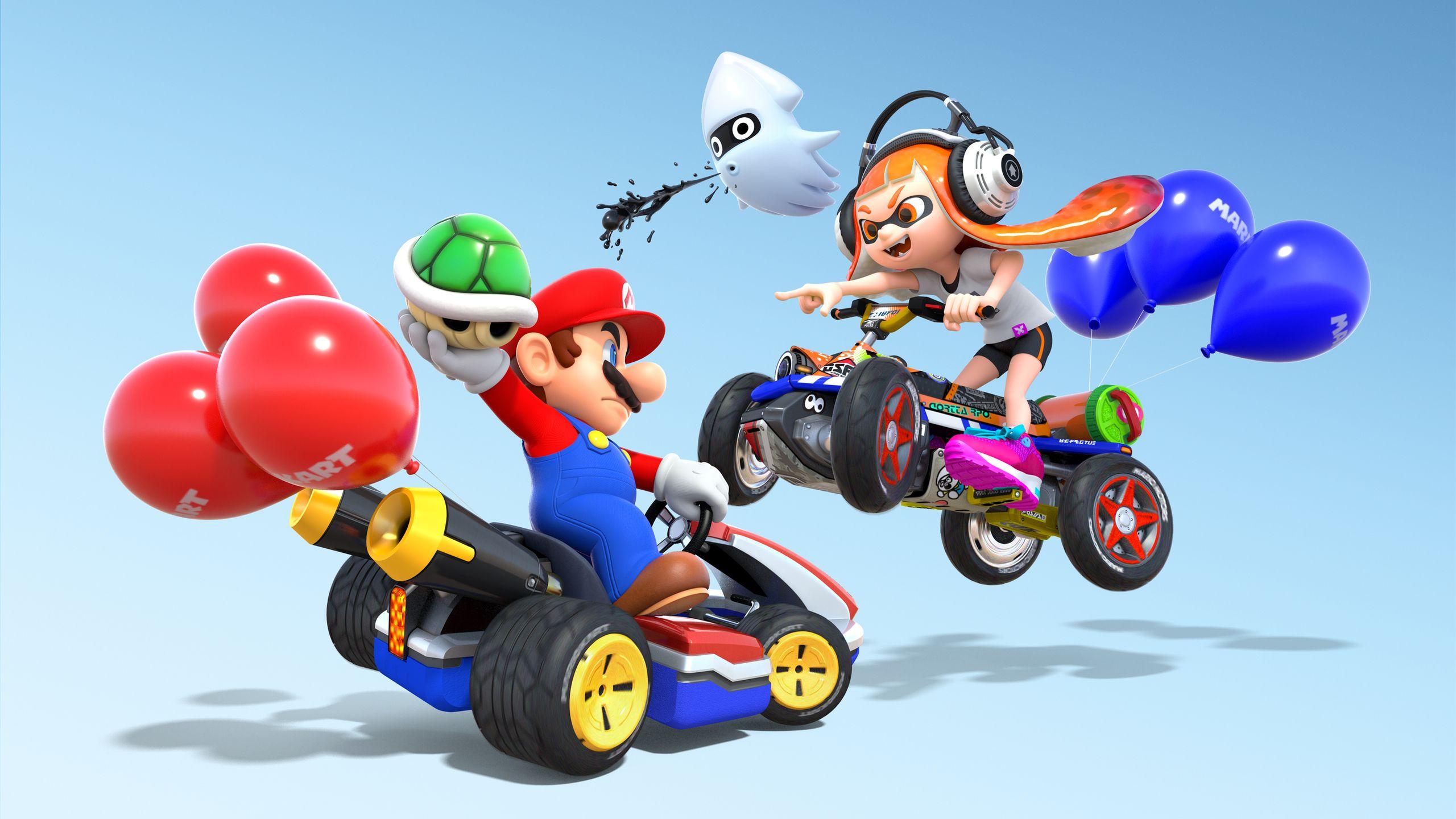 2560x1440 Mario Kart 8 Deluxe Nintendo Switch 1440P Resolution HD 4k Wallpaper, Image, Background, Photo and Picture