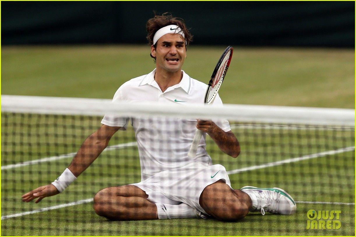 1222x813 Roger Federer Wins Seventh Wimbledon Title!: Photo 2684638. Andy Murray, Roger Federer Picture